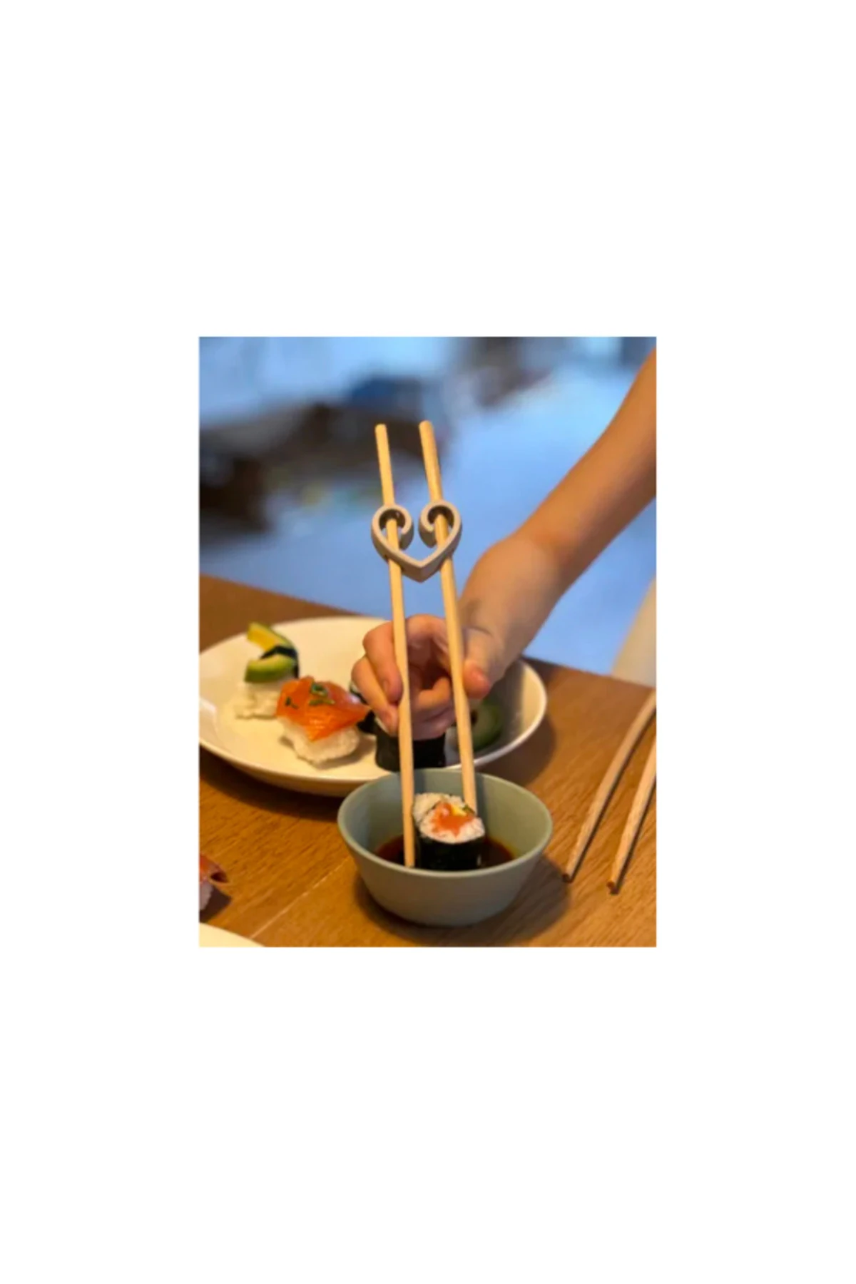 Çubuk Yardımcı Aparatı (4’lü Set) | Çocuk & Yetişkin İçin 3D Chopstick Klips