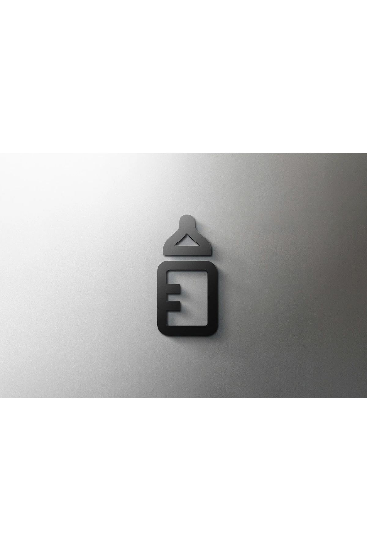 Siyah tuvalet işareti plaka plastik kapı duvar etiket Wc tutucu işaret panosu  otel banyo dekor