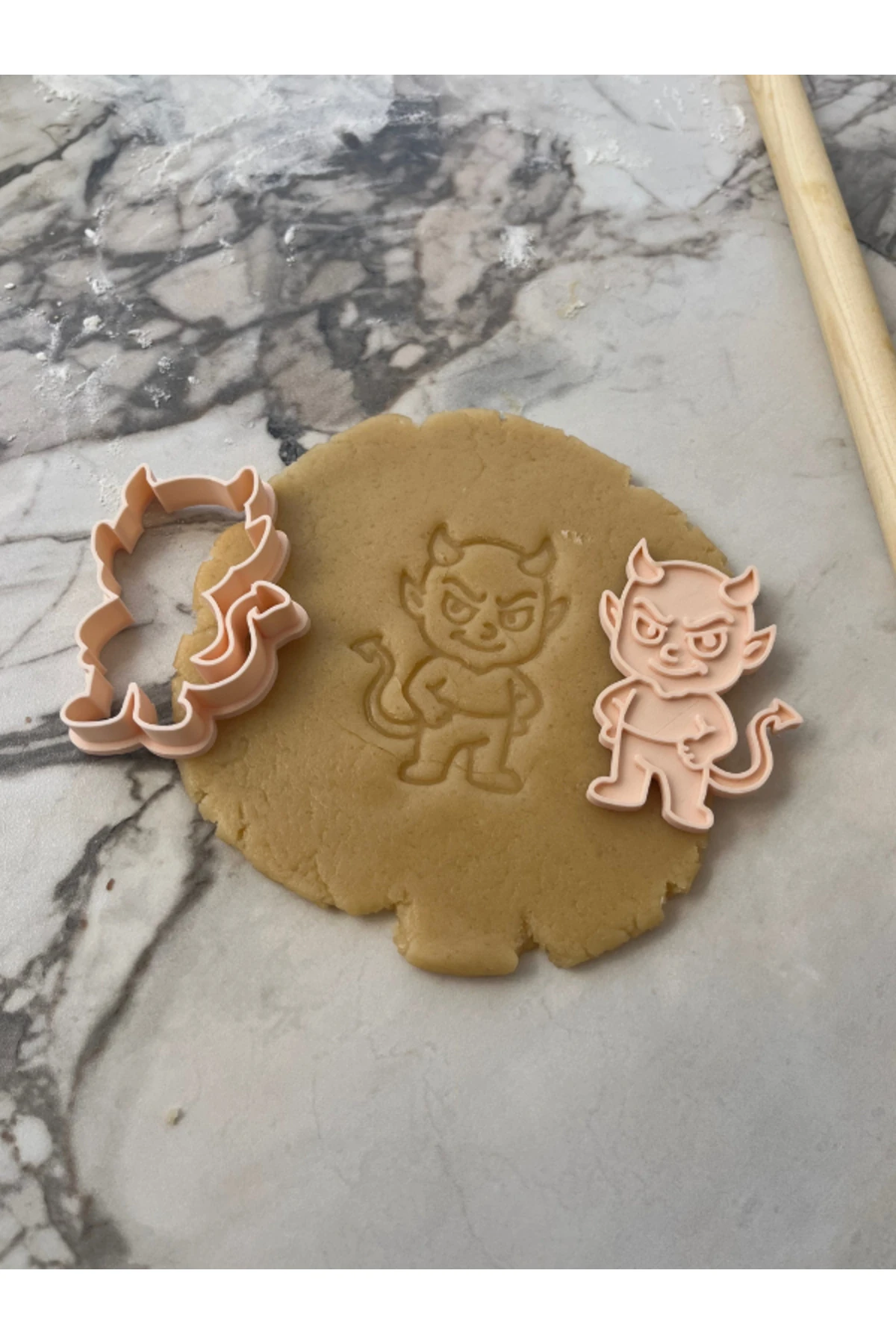 Lucifer Temalı Kurabiye Kurabiye Kalıbı