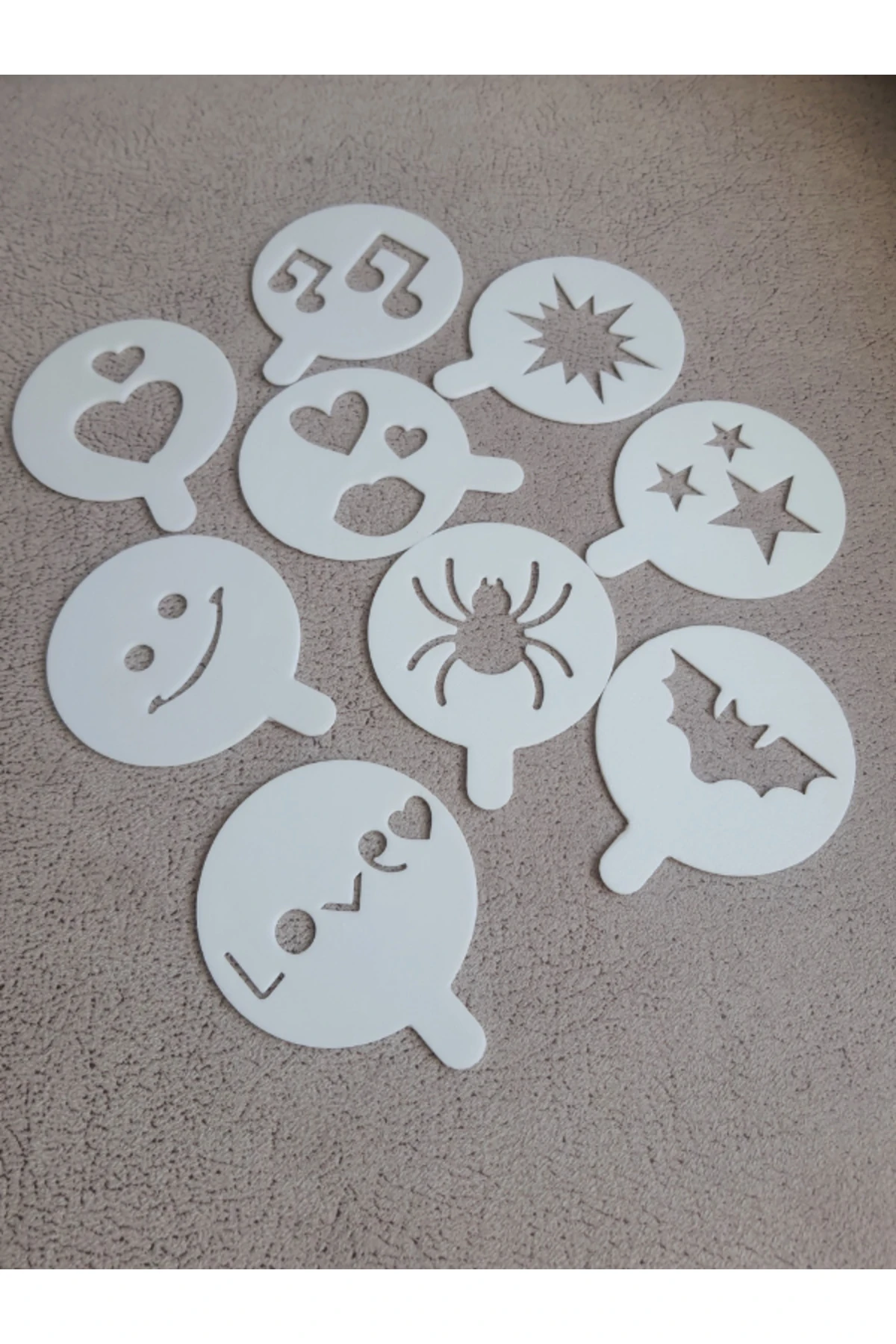 9'lu Kahve Üstü Şekillendirici Kalıp Seti