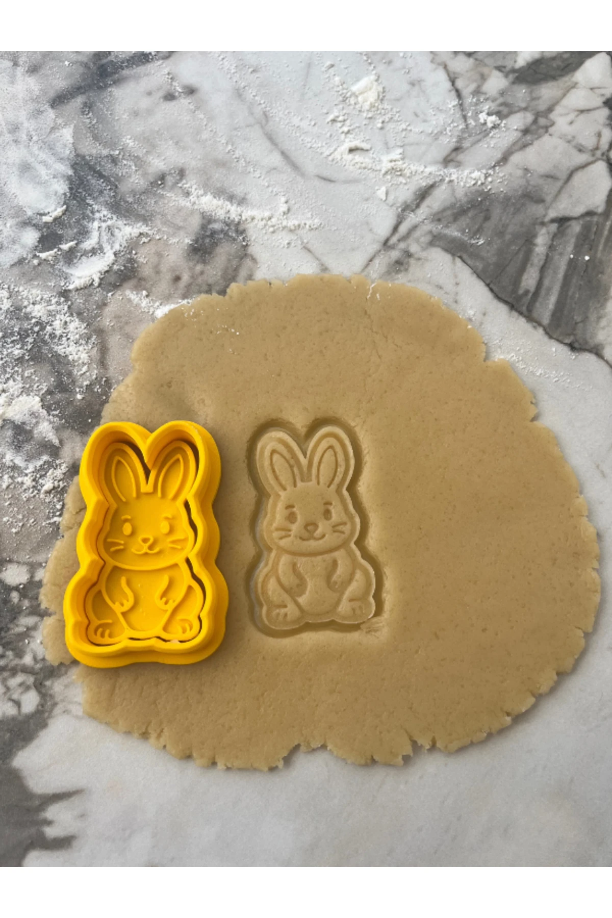 Tavşan Tasarımlı Kurabiye Kalıbı