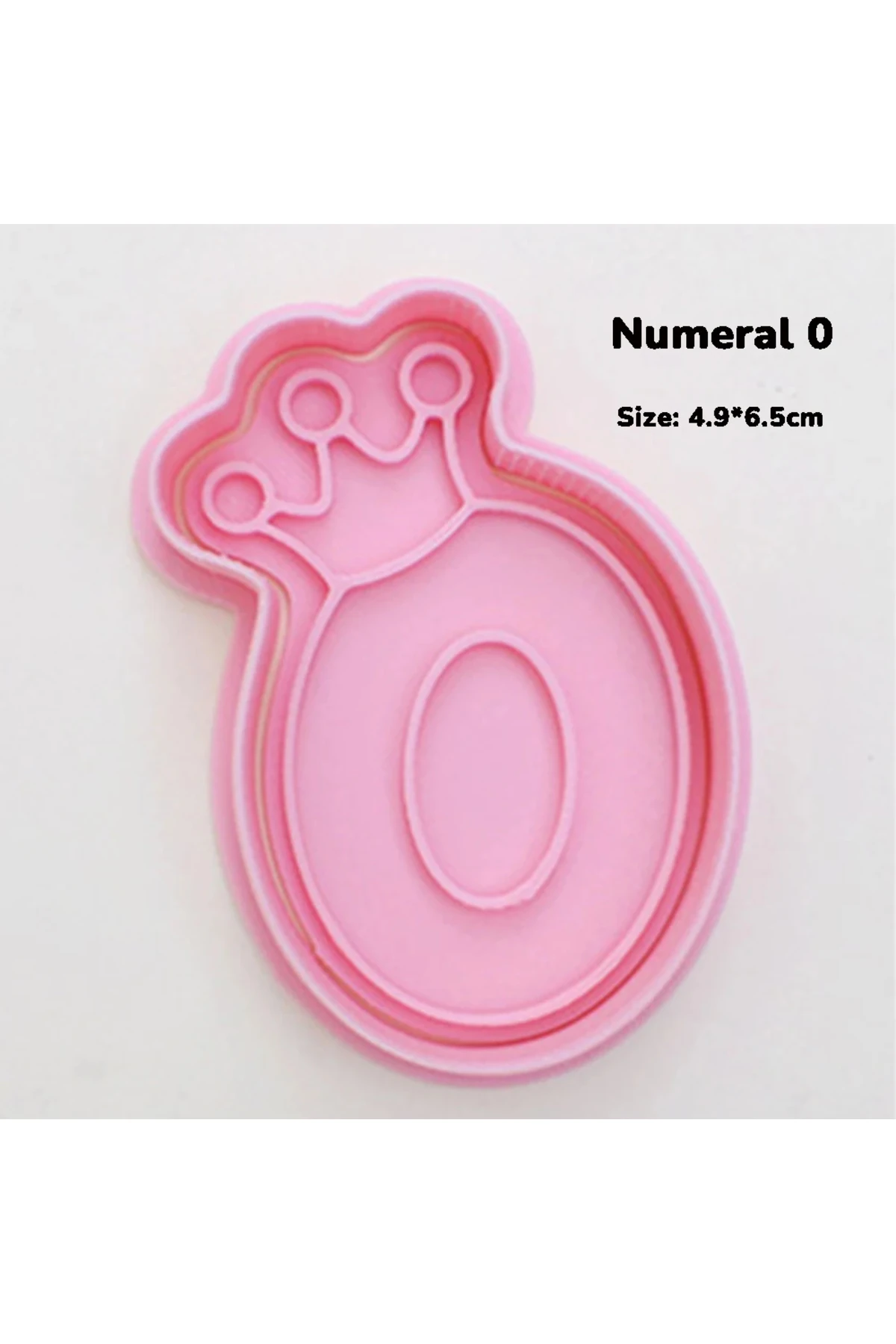 Doğum Günü Taç Numaraları Kurabiye Kalıbı