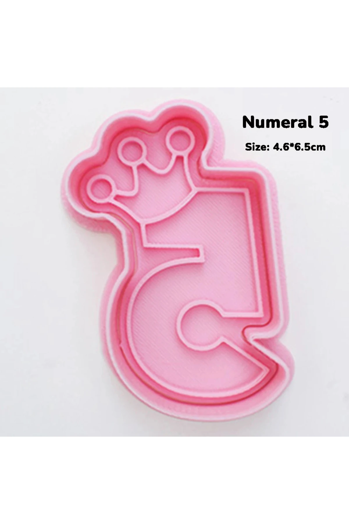 Doğum Günü Taç Numaraları Kurabiye Kalıbı