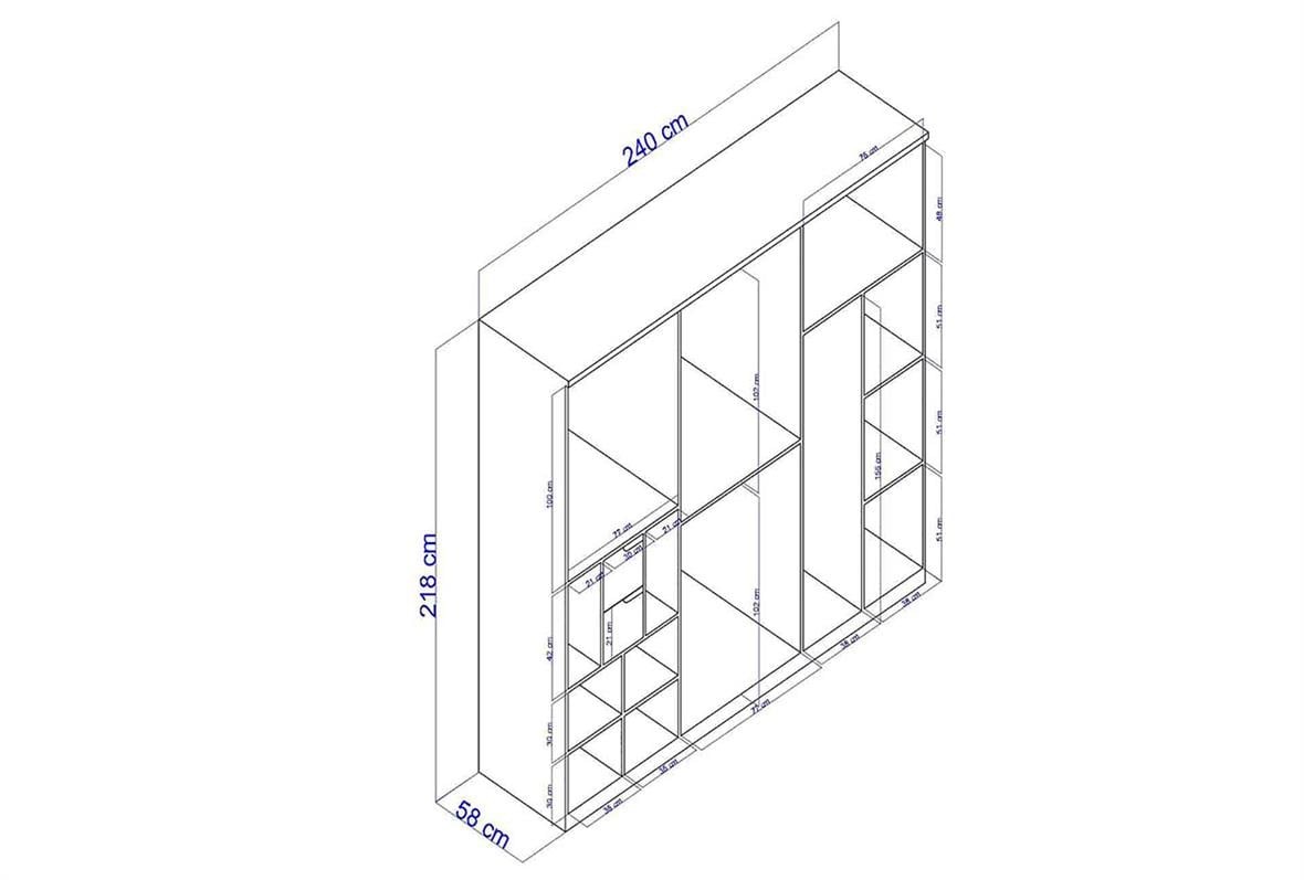 Biblo 240'lık Gardırop