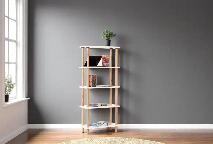 Pia 5 Raflı Kitaplık