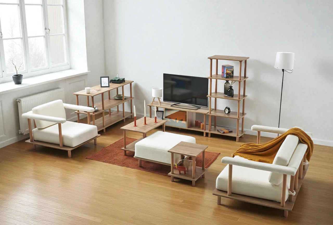 Pia Koltuk Takımı Oturma Odası Seti