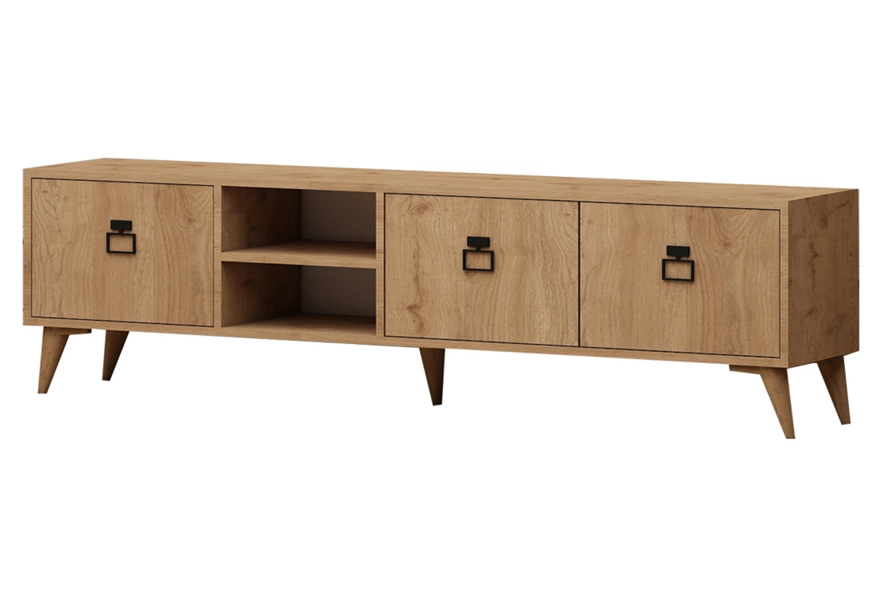 Mona 180 cm TV Sehpası Meşe