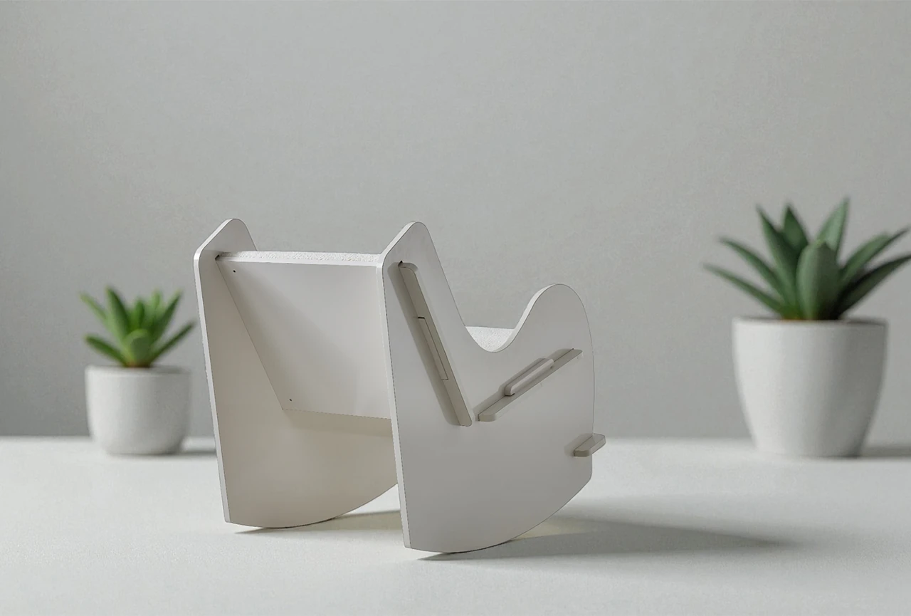 Büyük Sallanan Berjer Tekli Koltuk