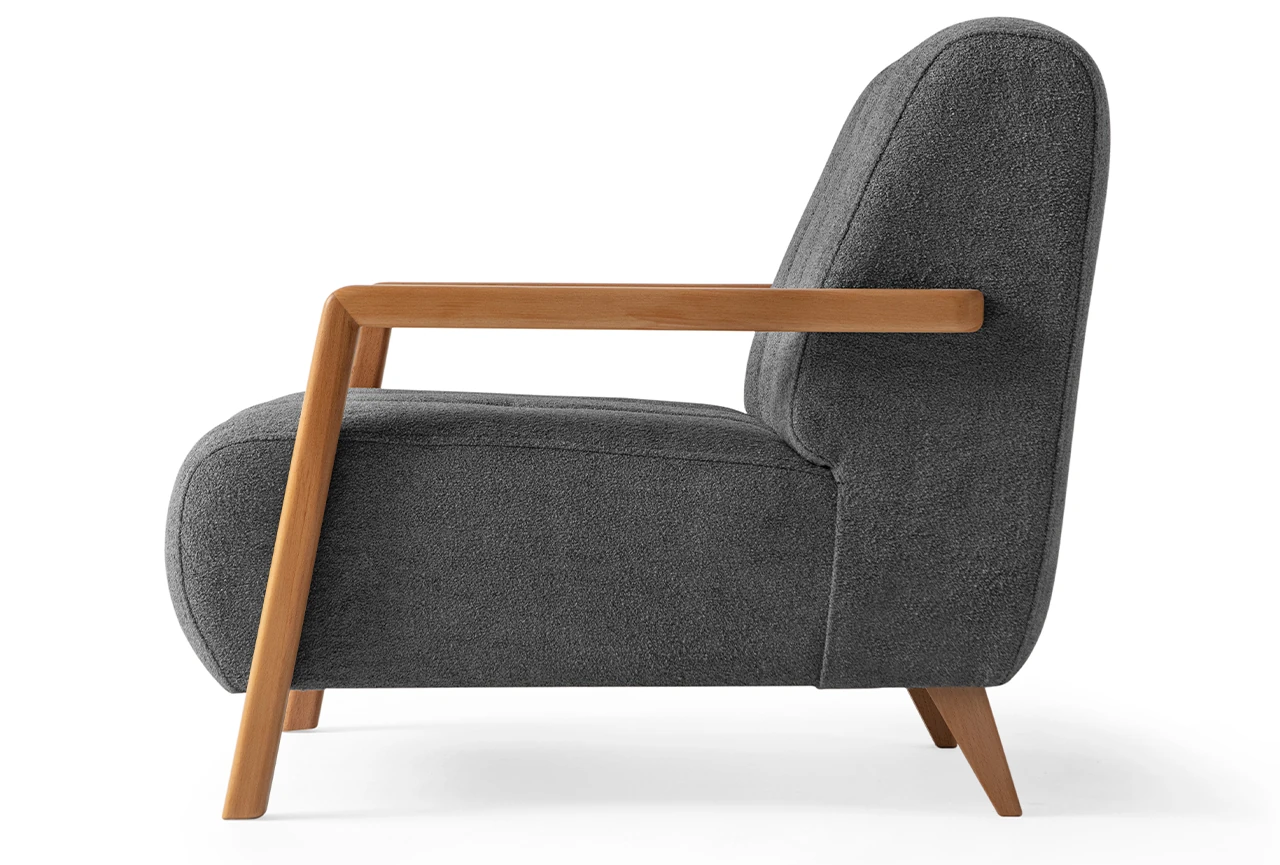 Nline Koltuk Takımı 3+3+1 Antrasit