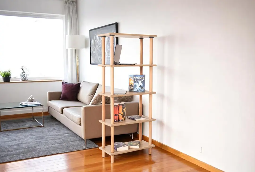 Pia 5 Raflı Kitaplık