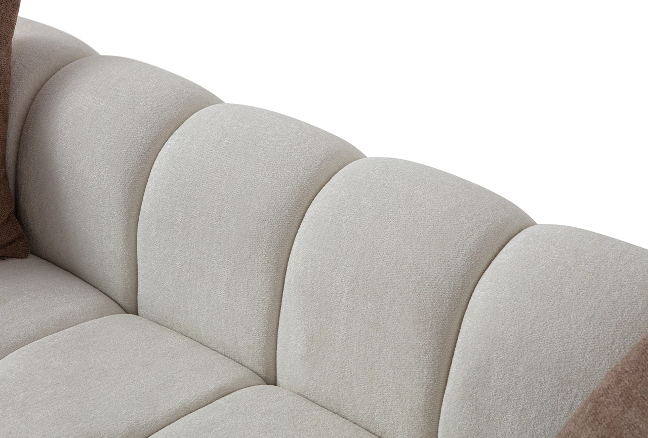 Nline Üçlü Koltuk Beyaz