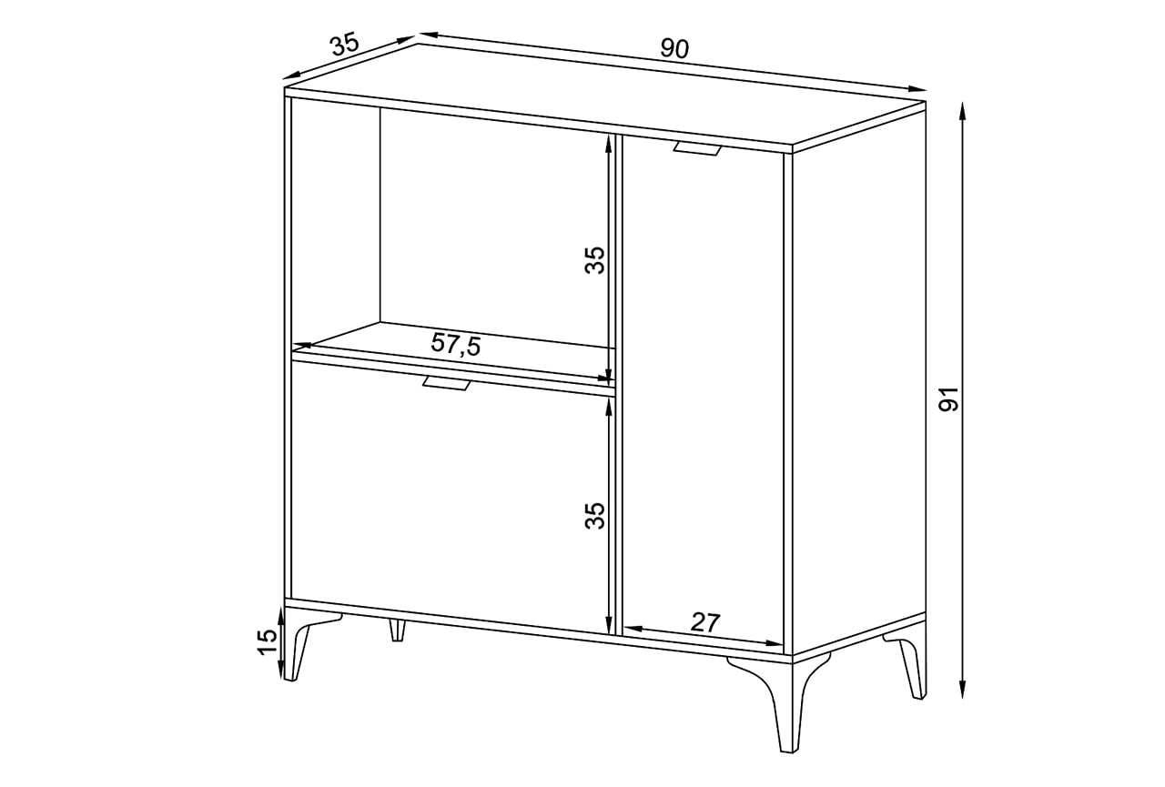 Lavinya Çok Amaçlı Dolap
