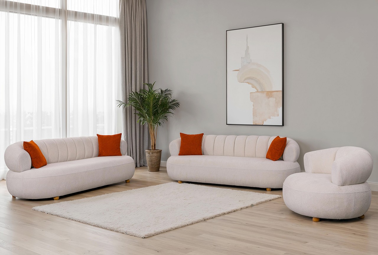 New Roma Koltuk Takımı 3+3+1