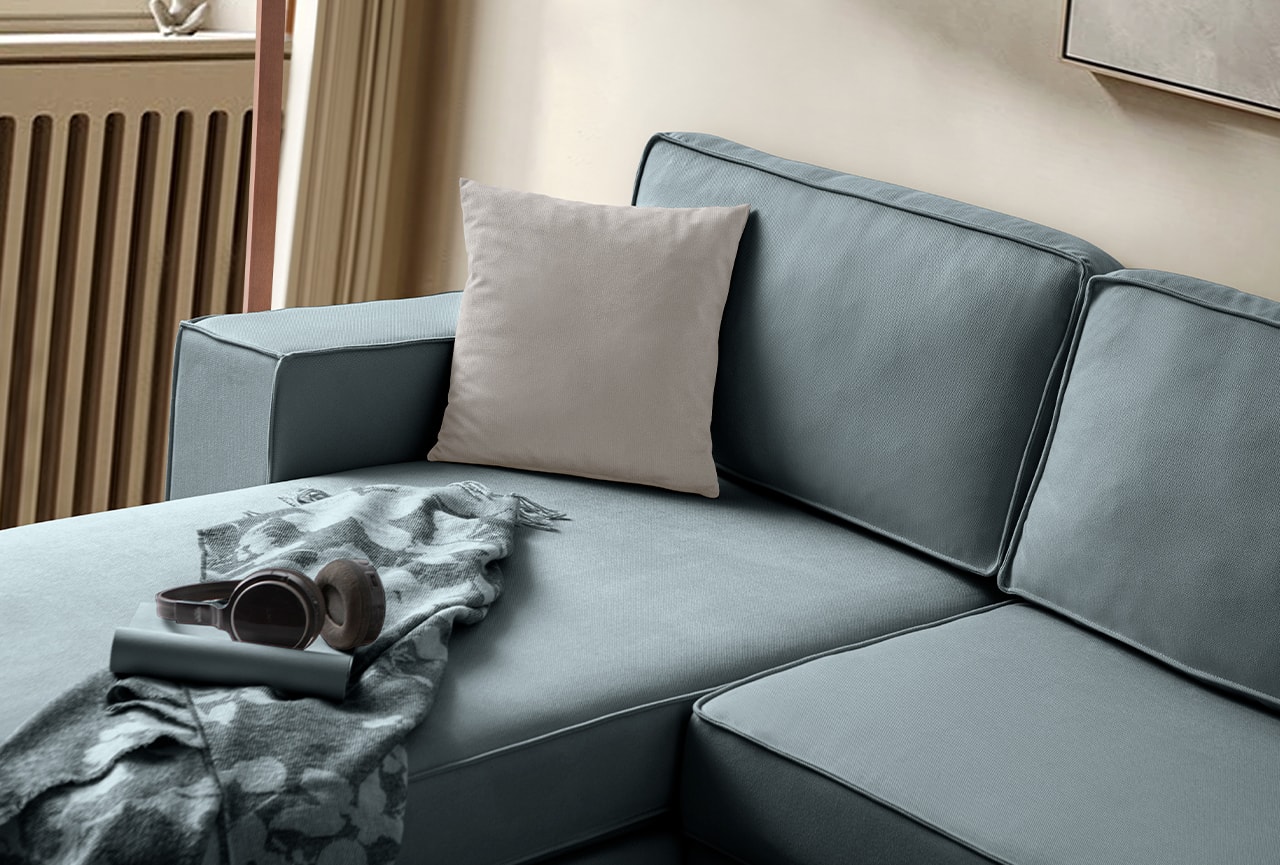 Corner Köşe Koltuk Takımı Sandıklı Su Yeşili