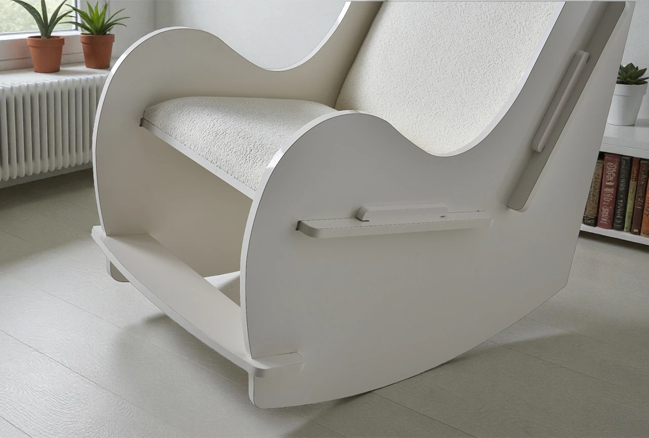 Büyük Sallanan Berjer Tekli Koltuk