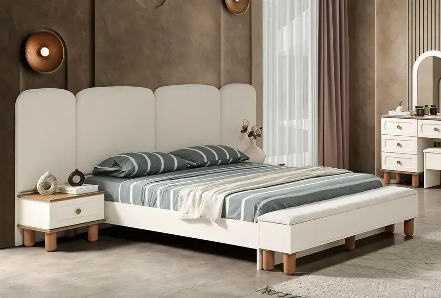 Sude Bohem Panolu Karyola