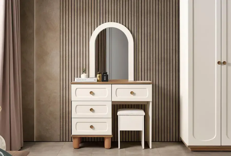 Sude Bohem Modern Aynalı Şifonyer Ön Yüzler MDF