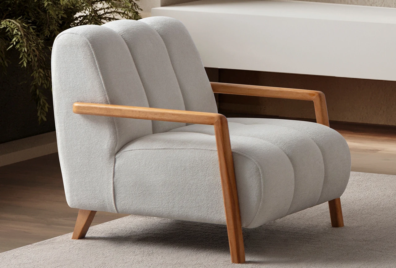 Nline Koltuk Takımı 3+3+1 Gri