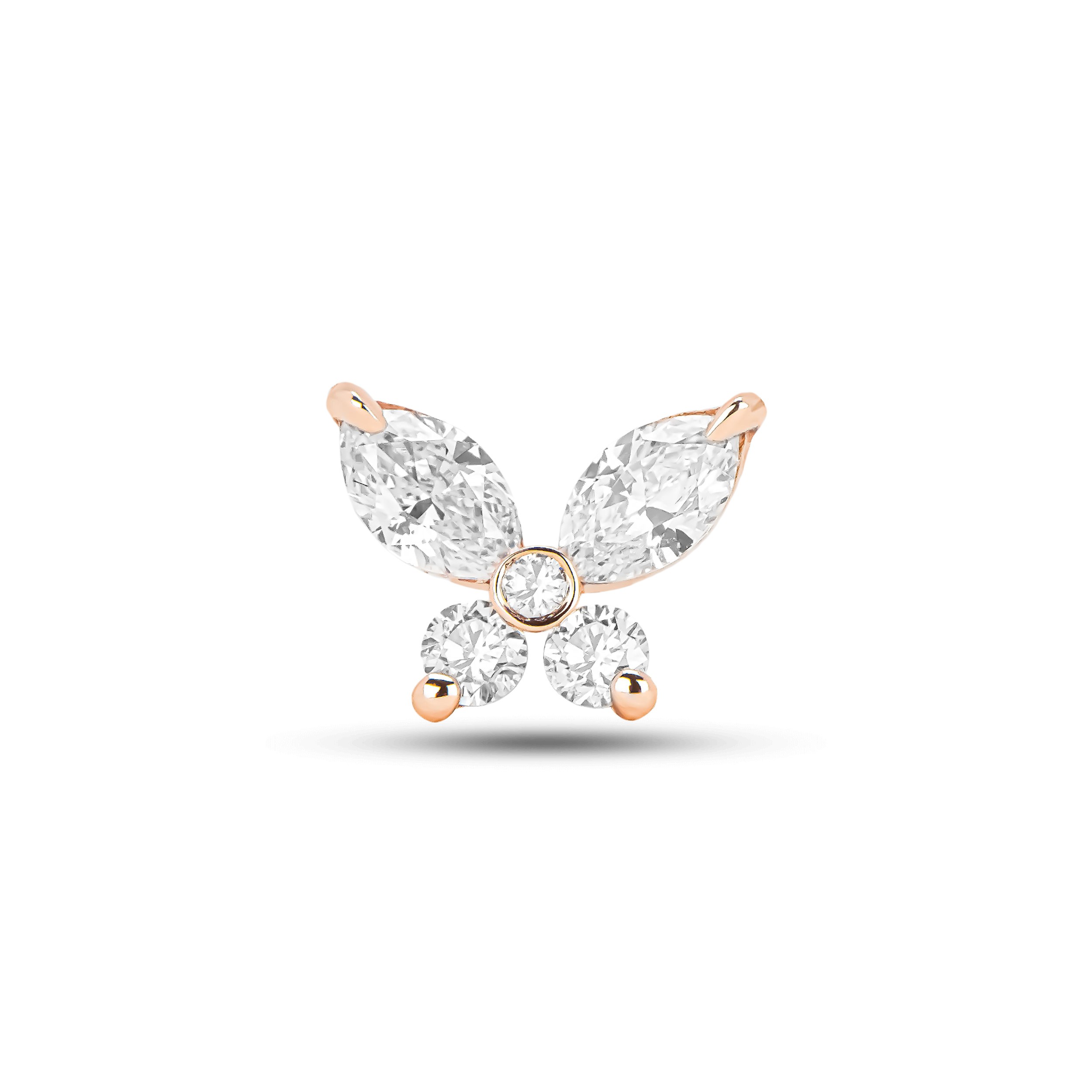 Butterfly Diamond conch Earring