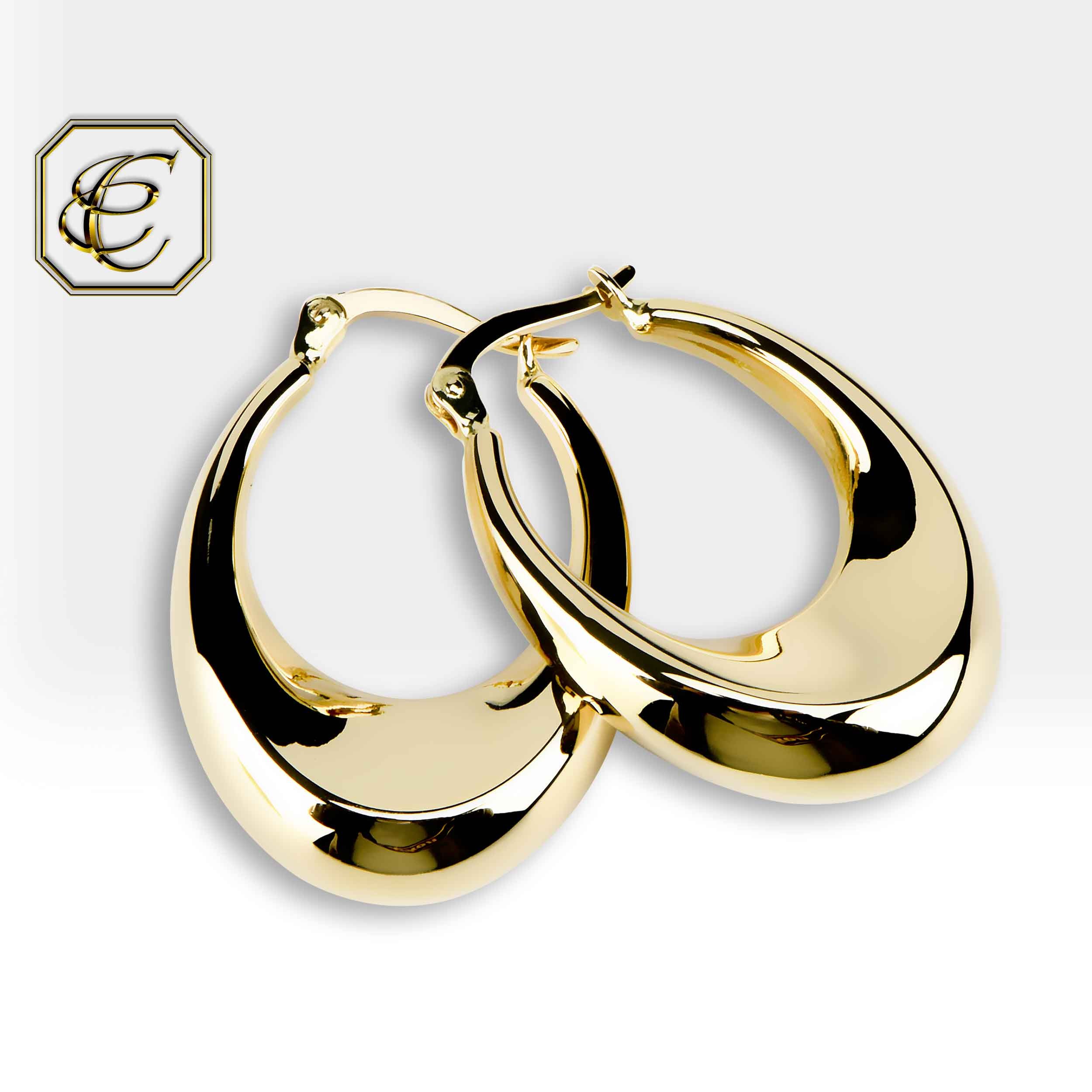 14k Gold Hoop Earrings