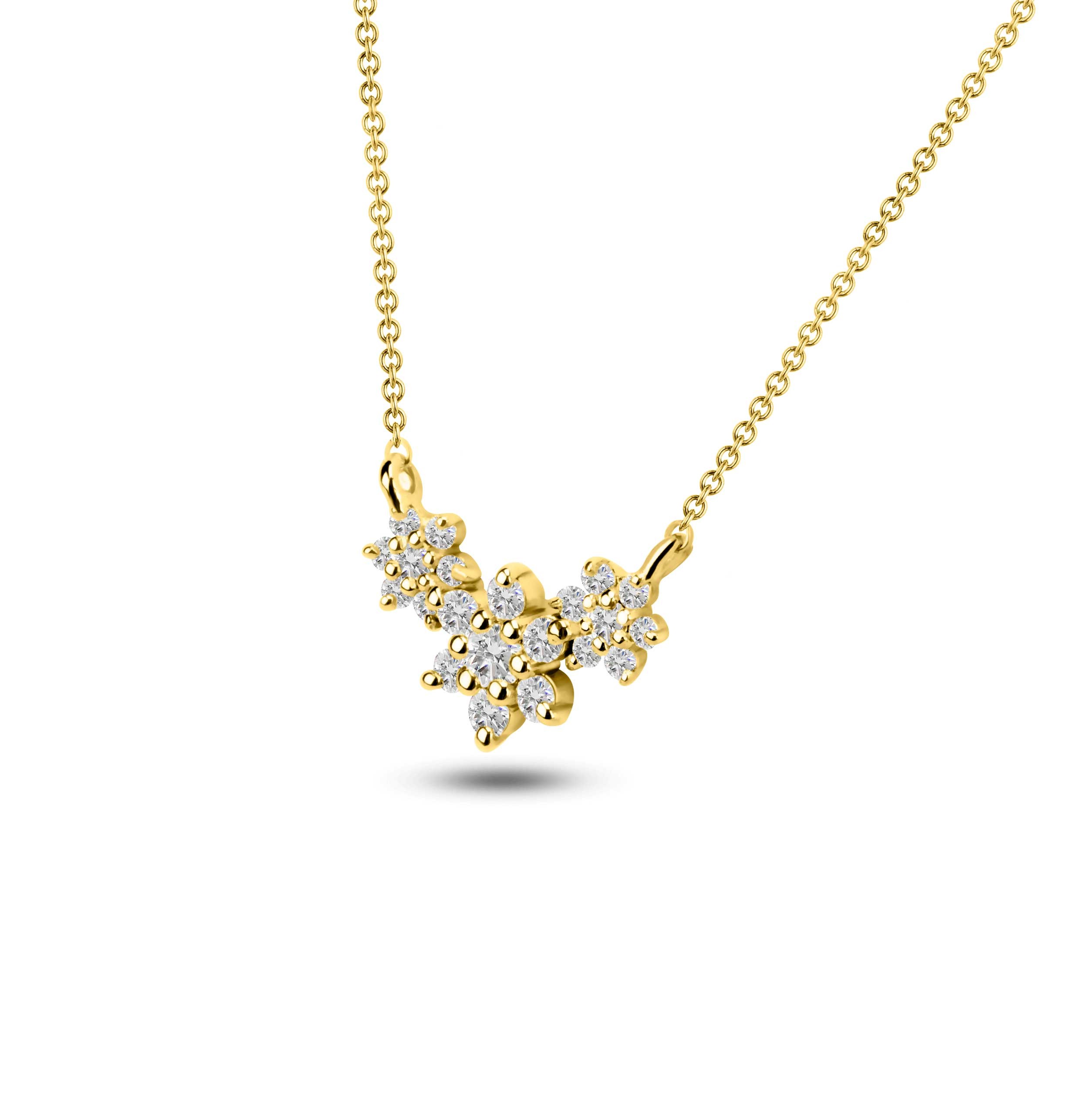 Star Diamond Necklace 