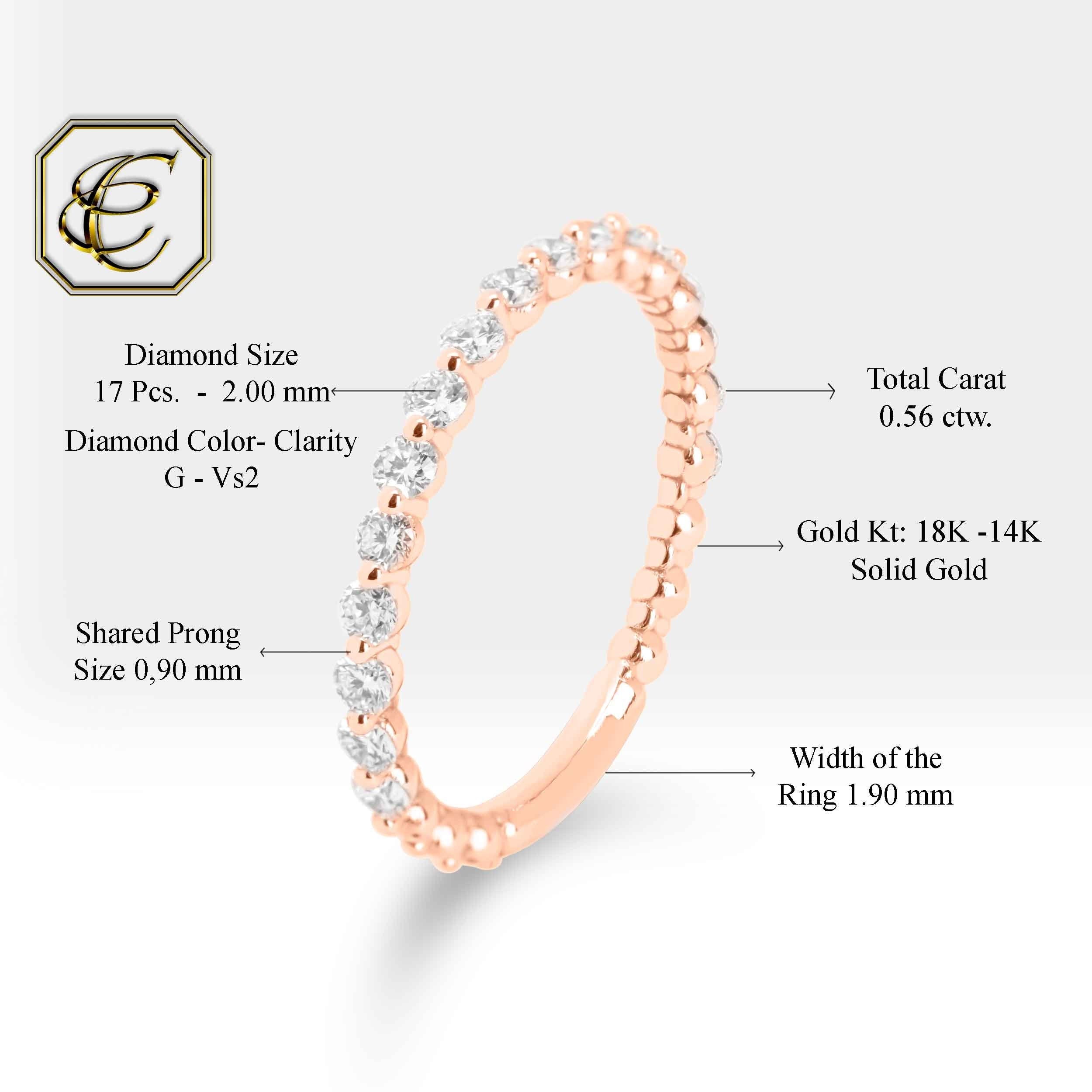 Tiny Diamond Eternity Band