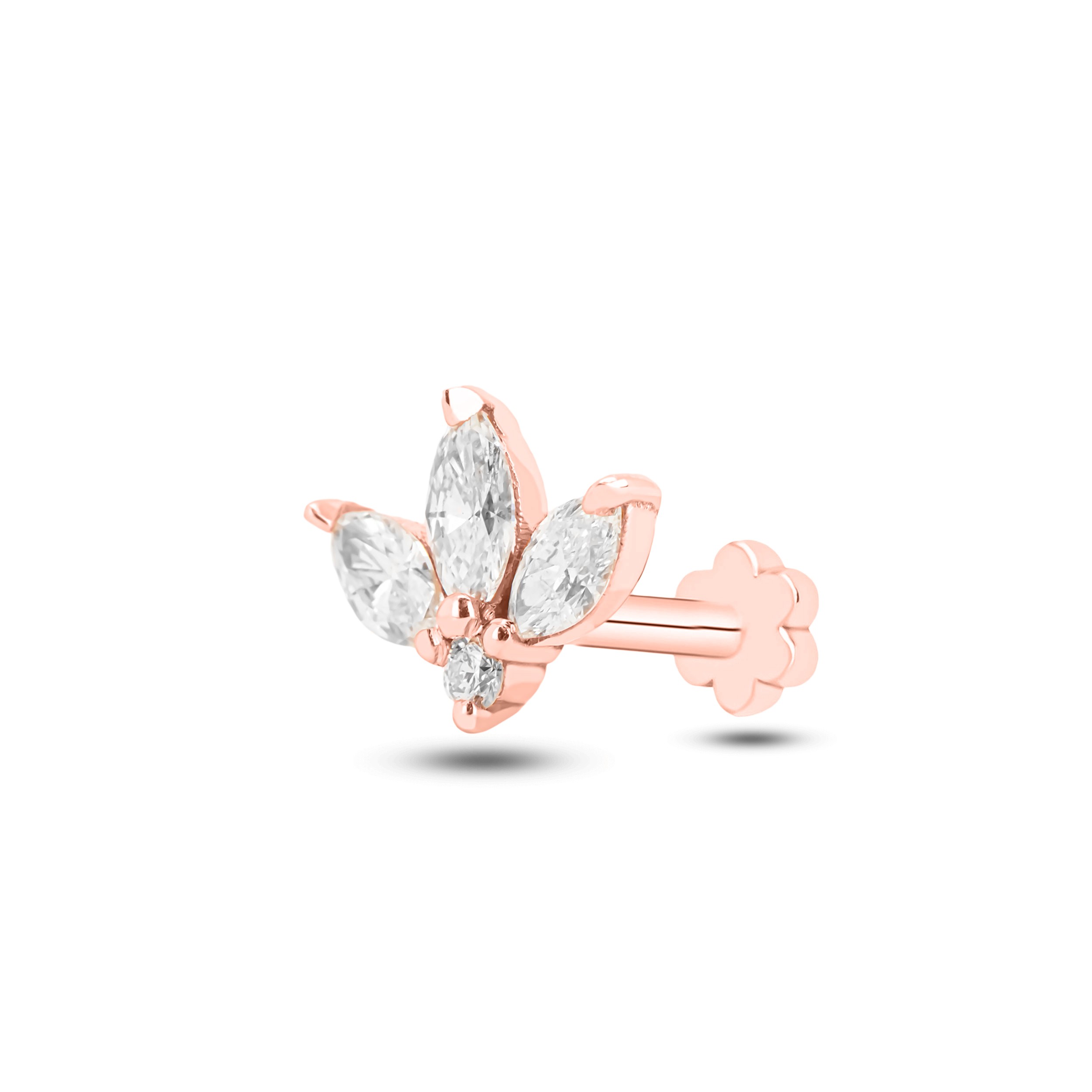 Lotus Pırlanta Piercing