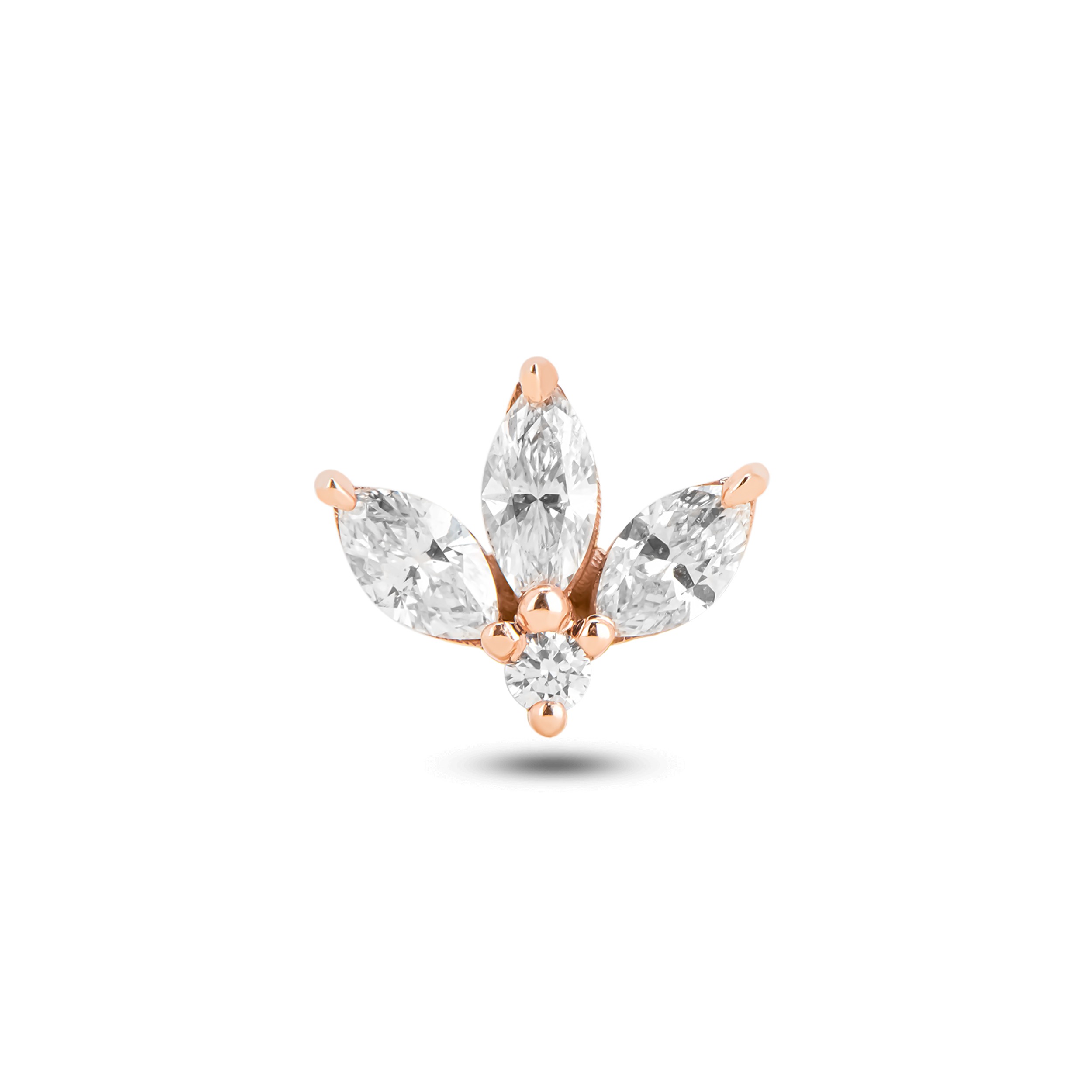 Lotus Pırlanta Piercing