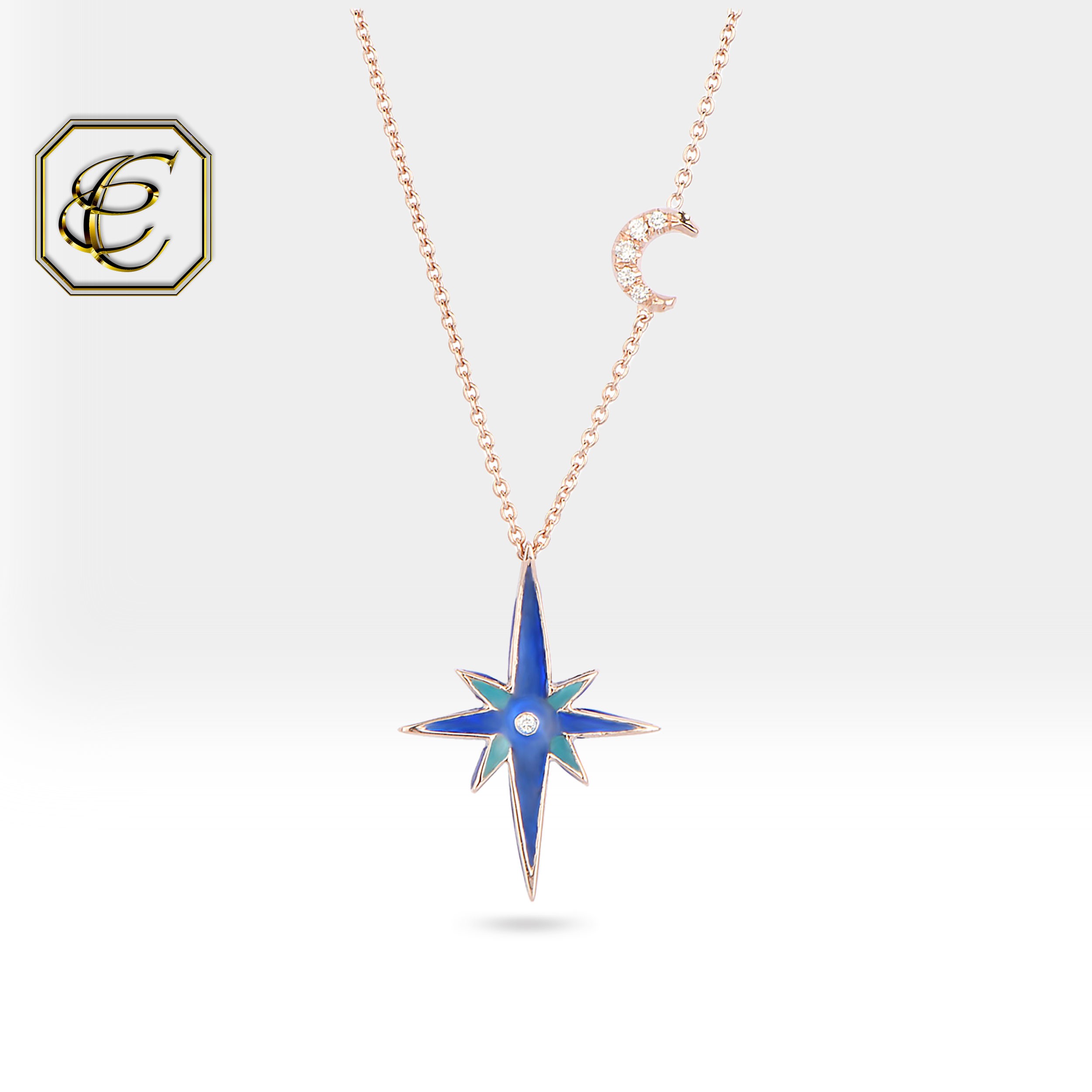 Diamond North Star Necklace