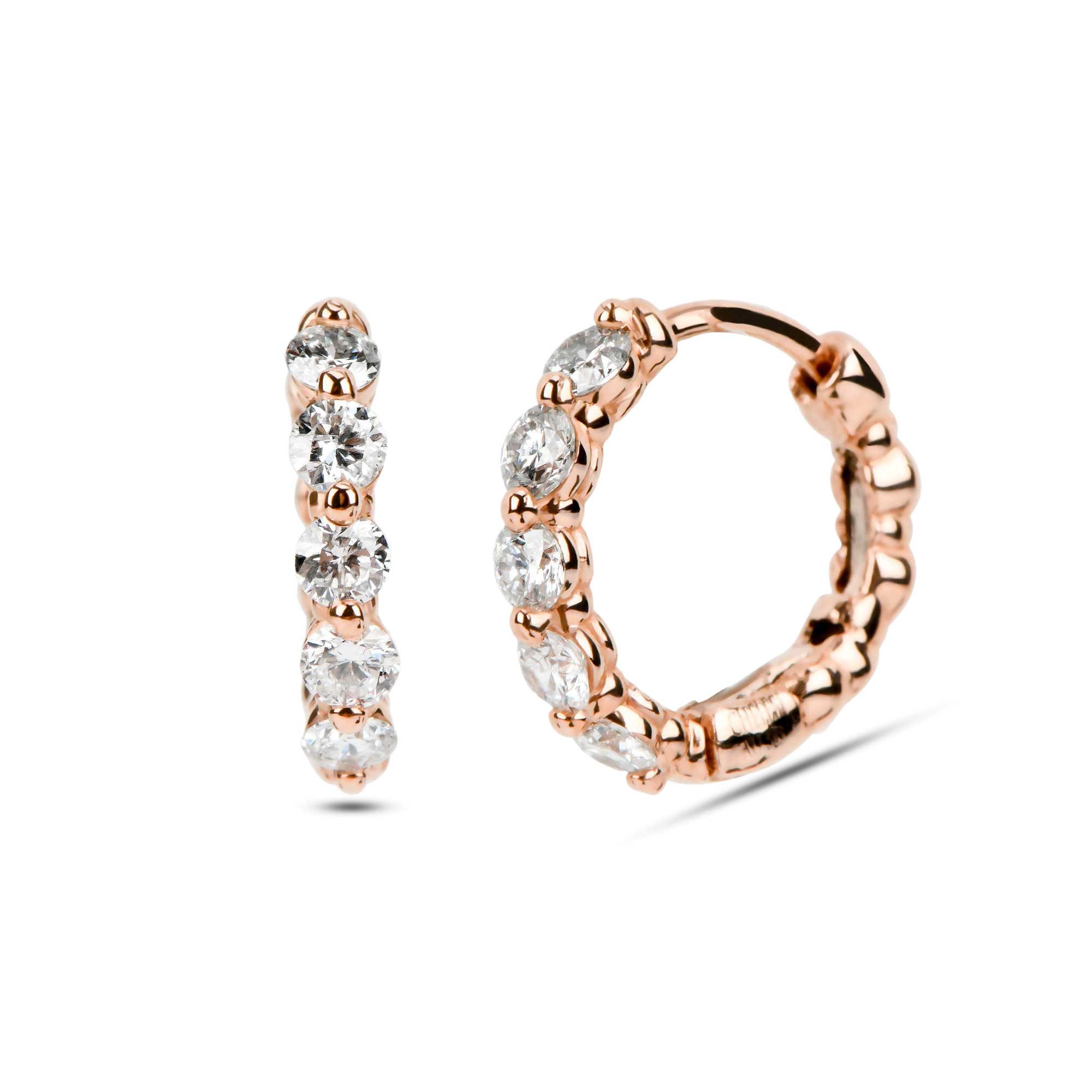 Diamond Eternity Hoops