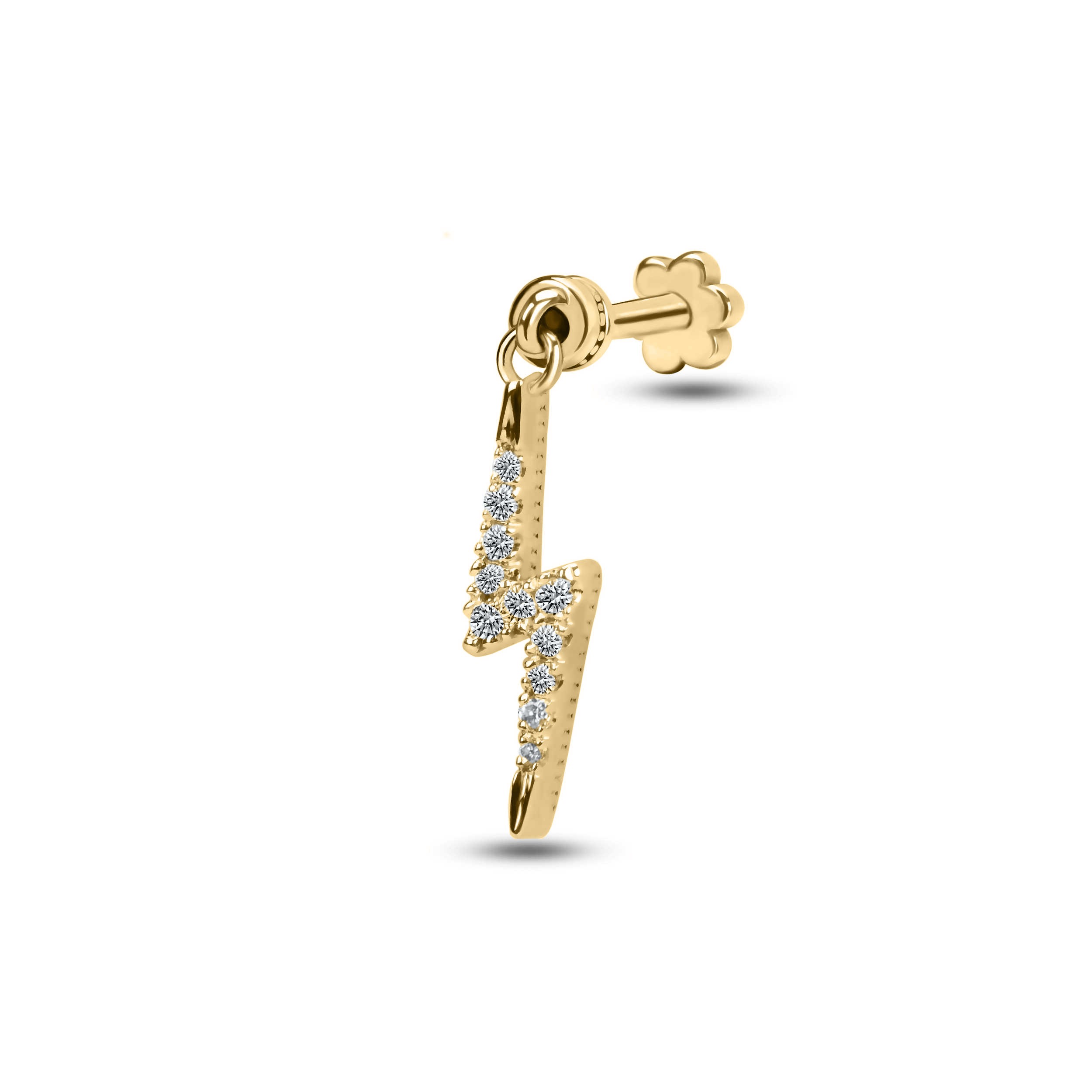 Lightning Diamond Piercing