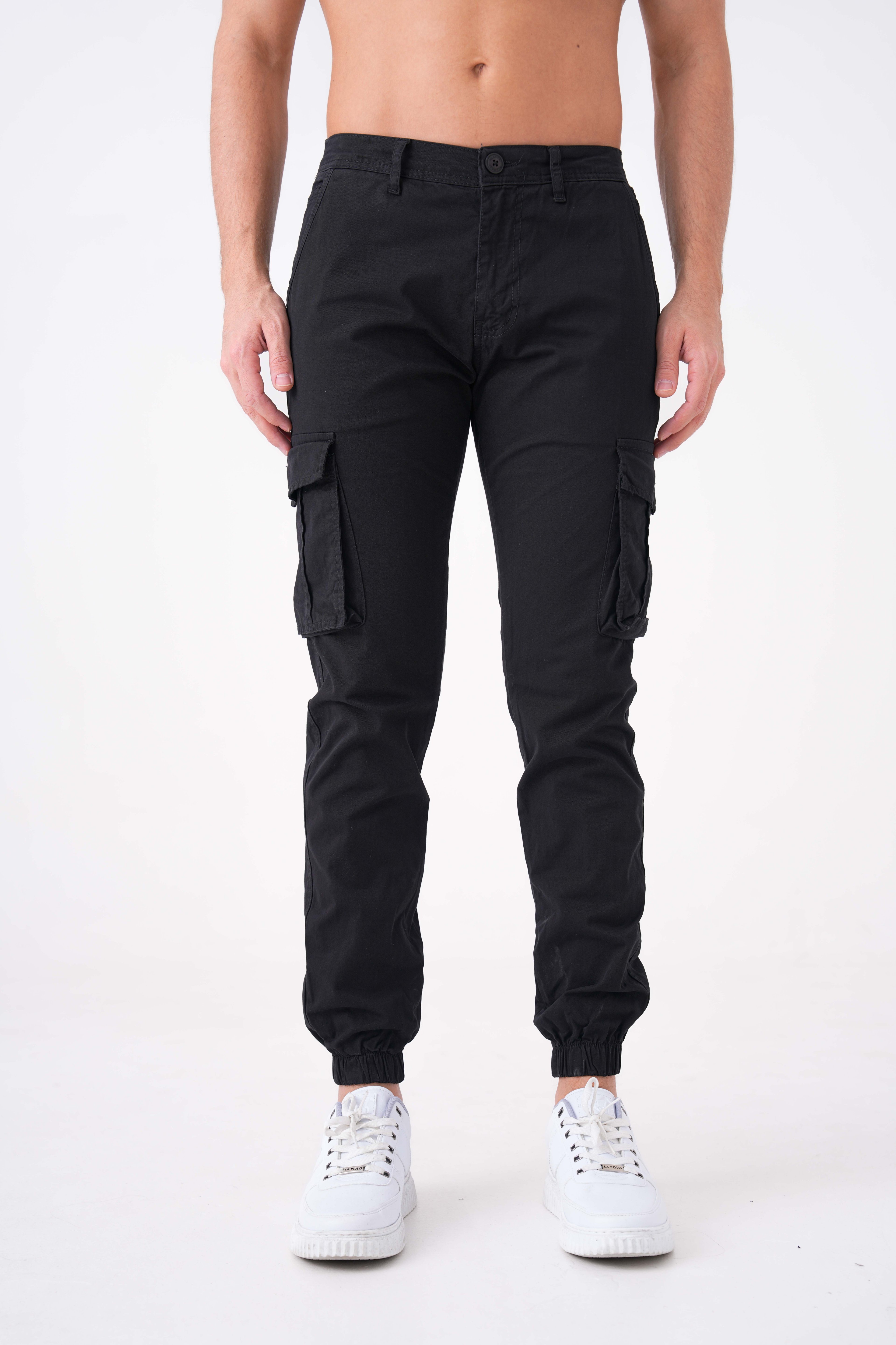 ERKEK GABARDİN PANTOLON KARGO CEPLİ
