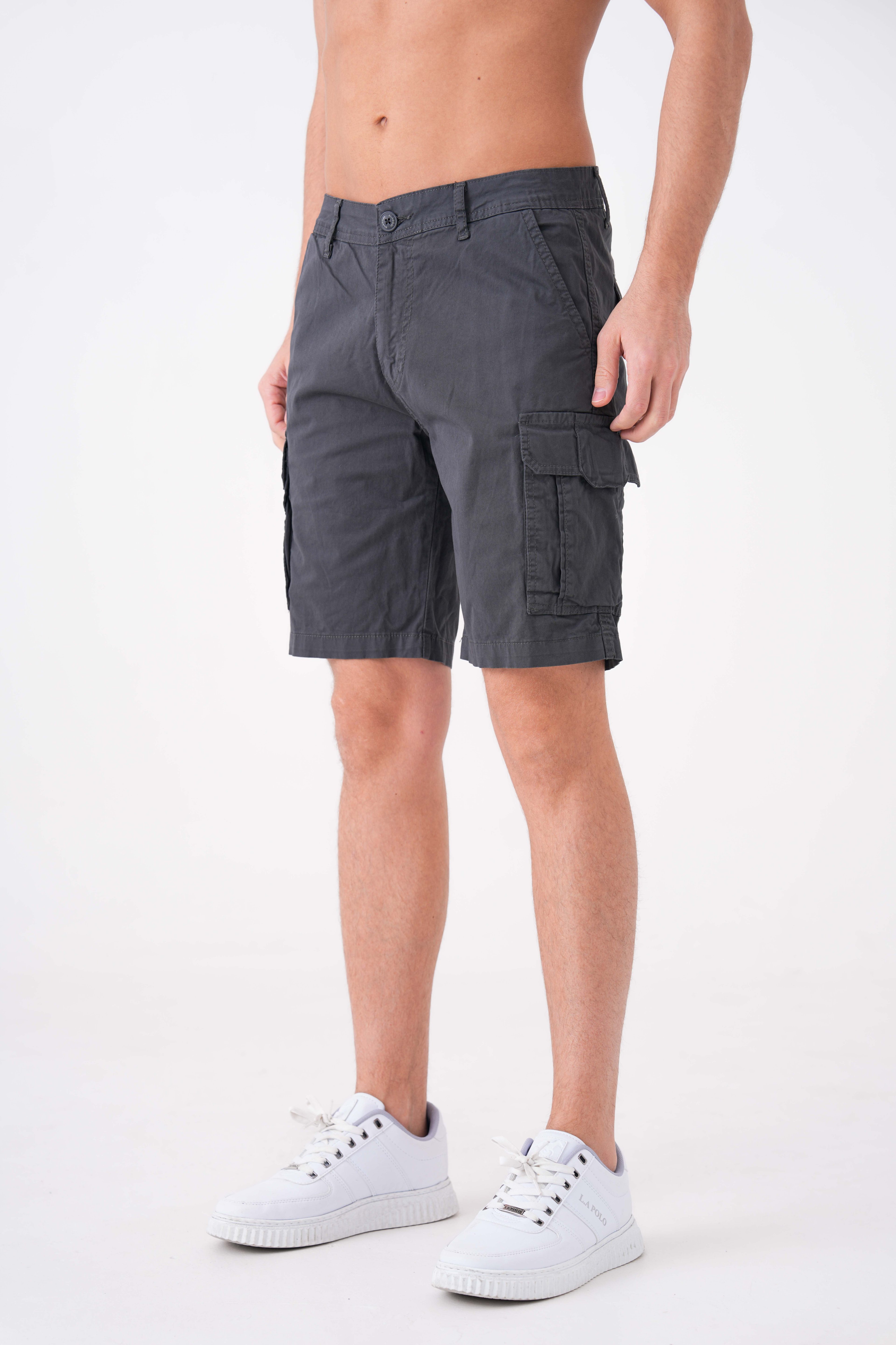 ERKEK GABARDİN KISA PANTOLON