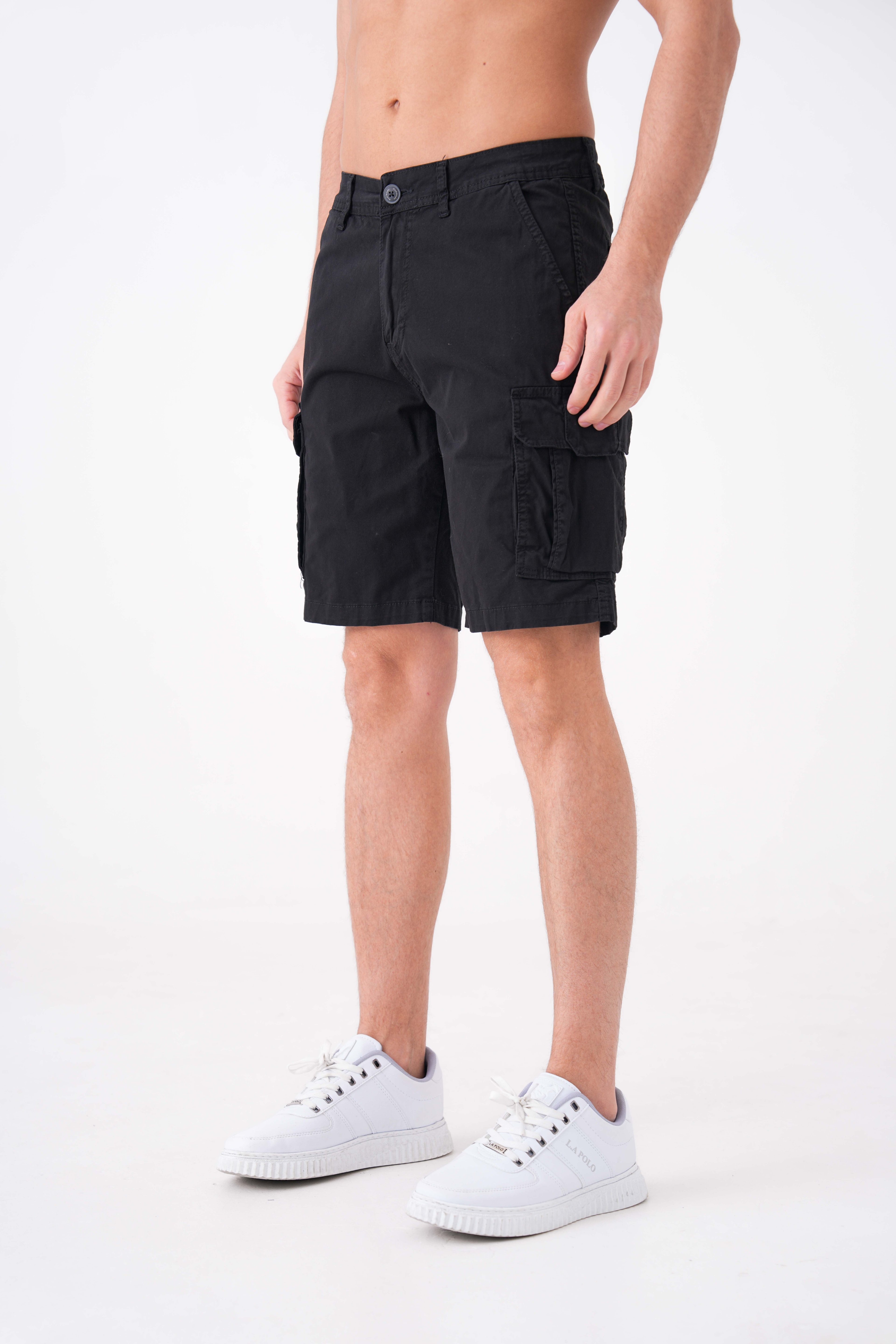 ERKEK GABARDIN KISA PANTOLON