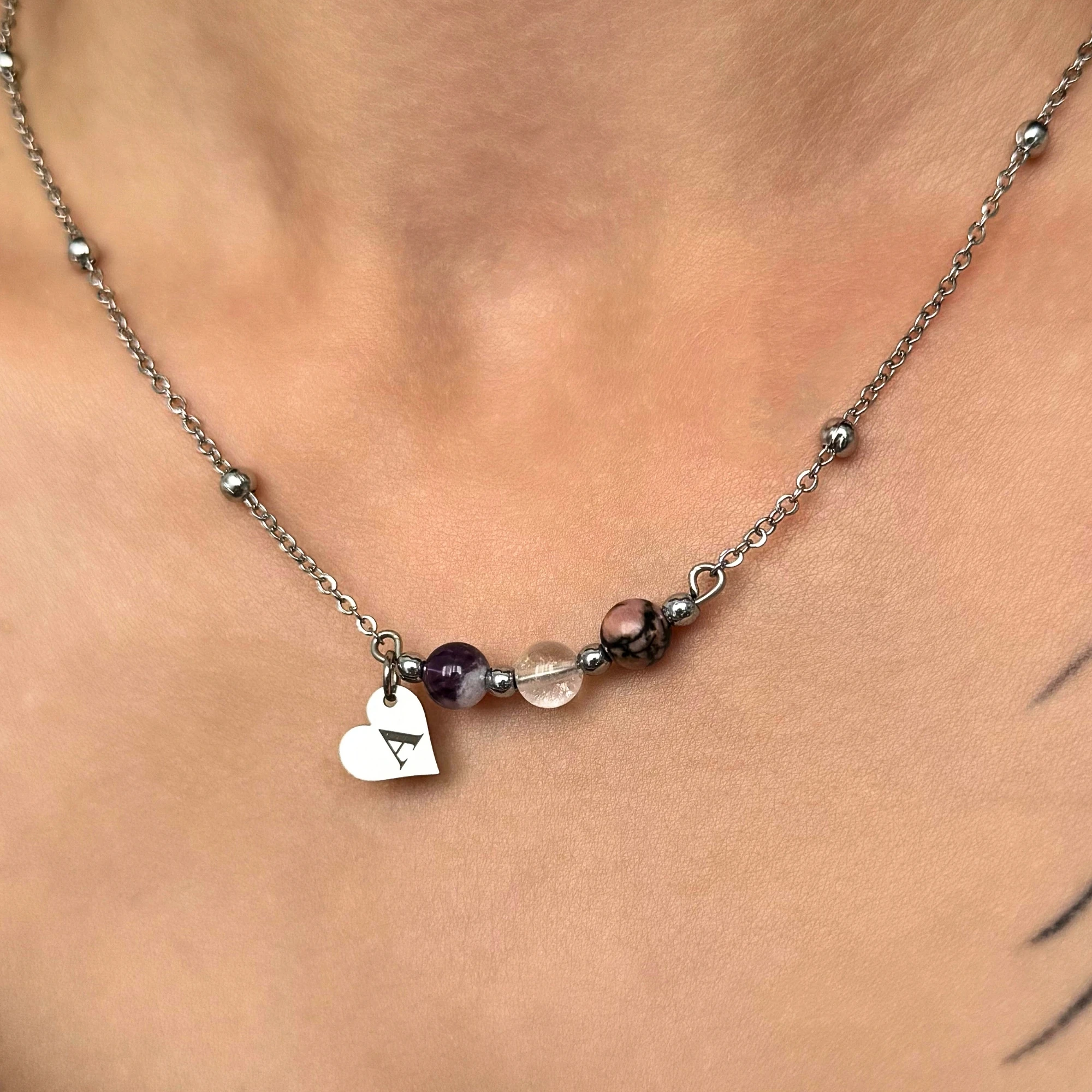 ♏️ Scorpio Zodiac – Personalized Silver Stainless Steel Zodiac Necklace