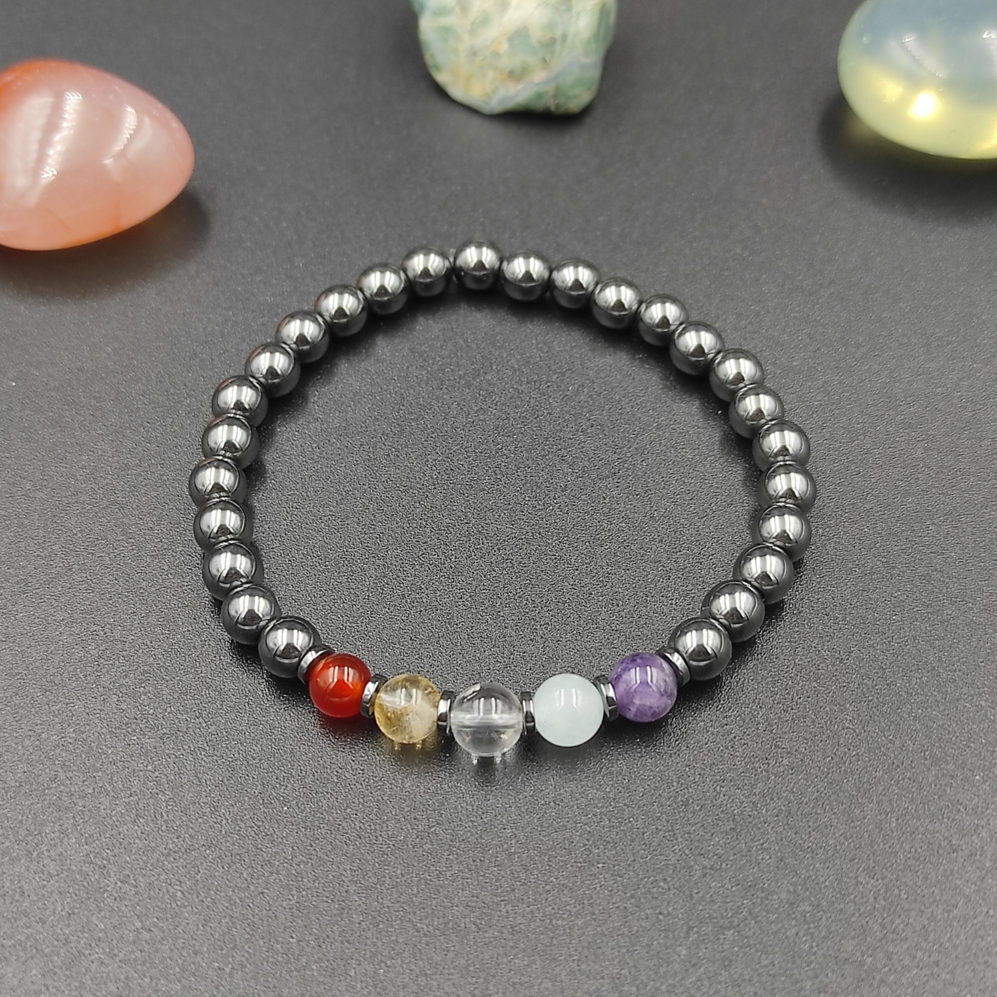 Aries Gemstone Men's Bracelet