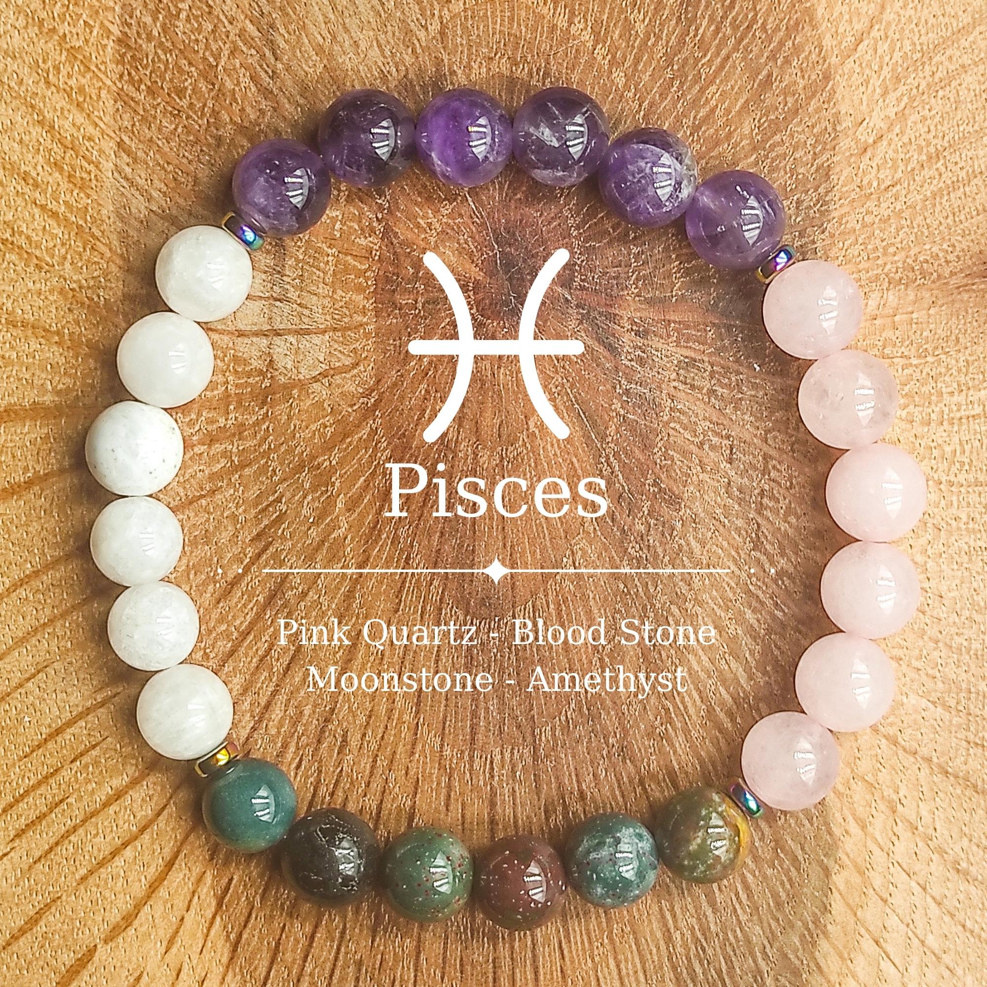 Pisces Gemstone Bracelet