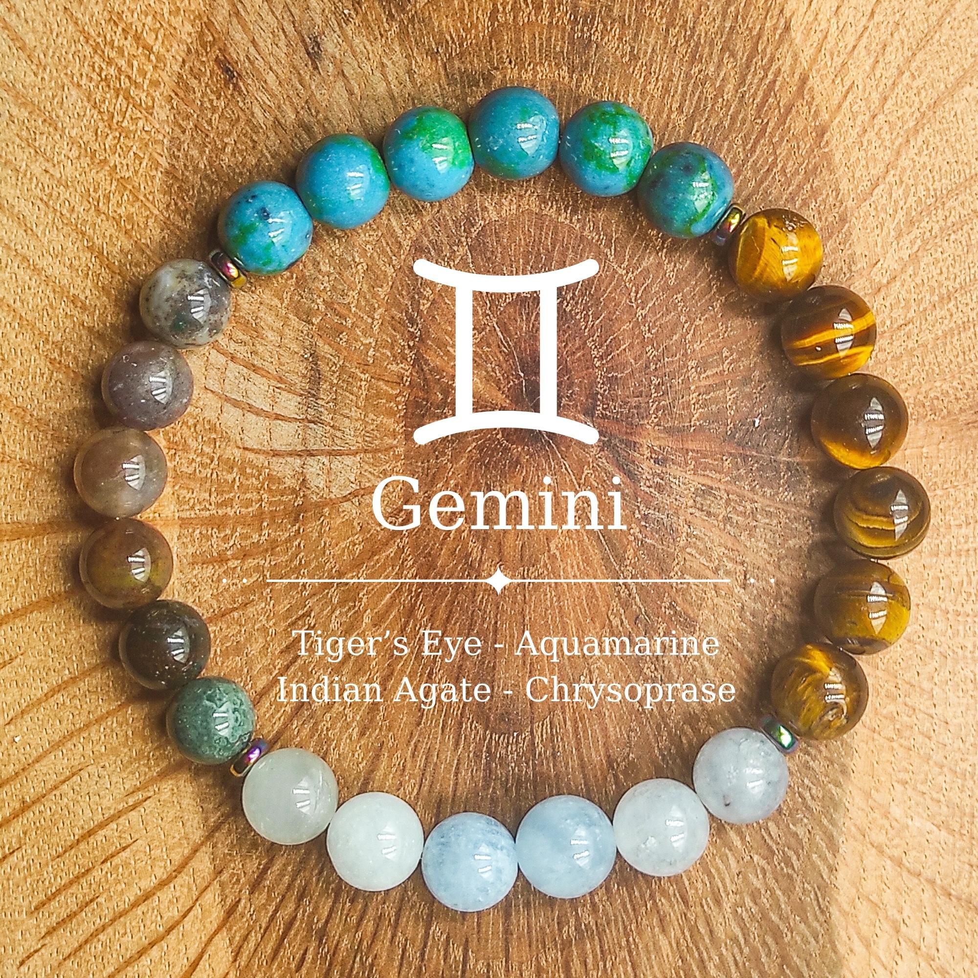 Gemini Gemstone Bracelet