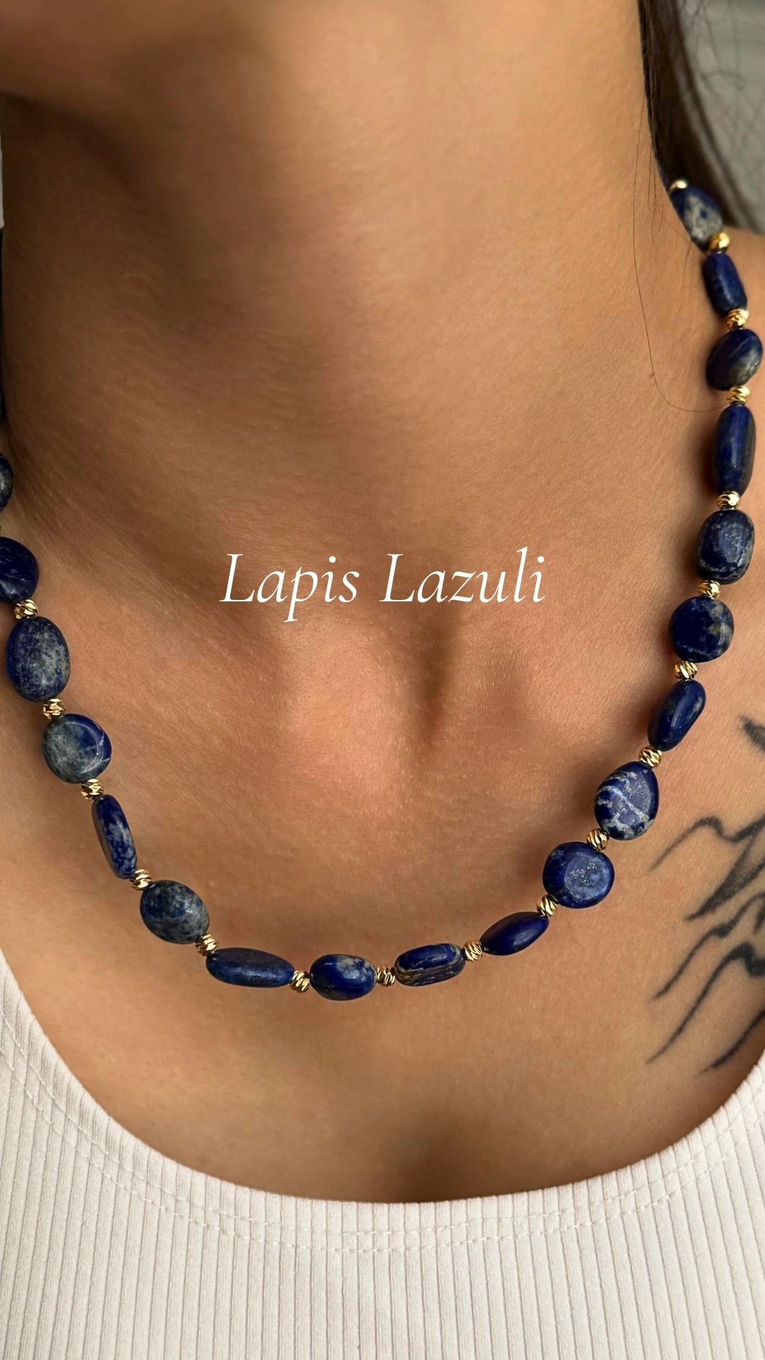 Doğal Lapis Lazuli Kolye – Bilgeliğin Taşı 💙