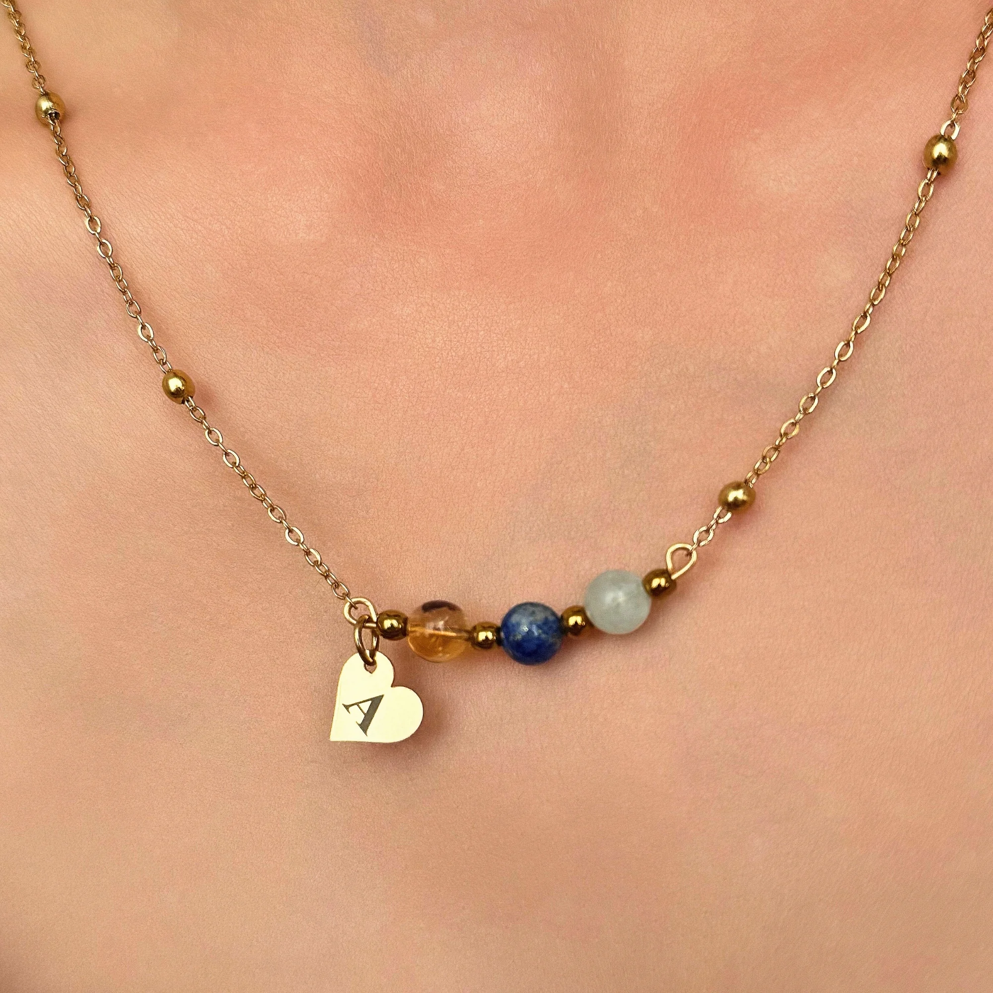 ♎️ Terazi Burcu – Kişiye Özel Çelik Burç Kolye