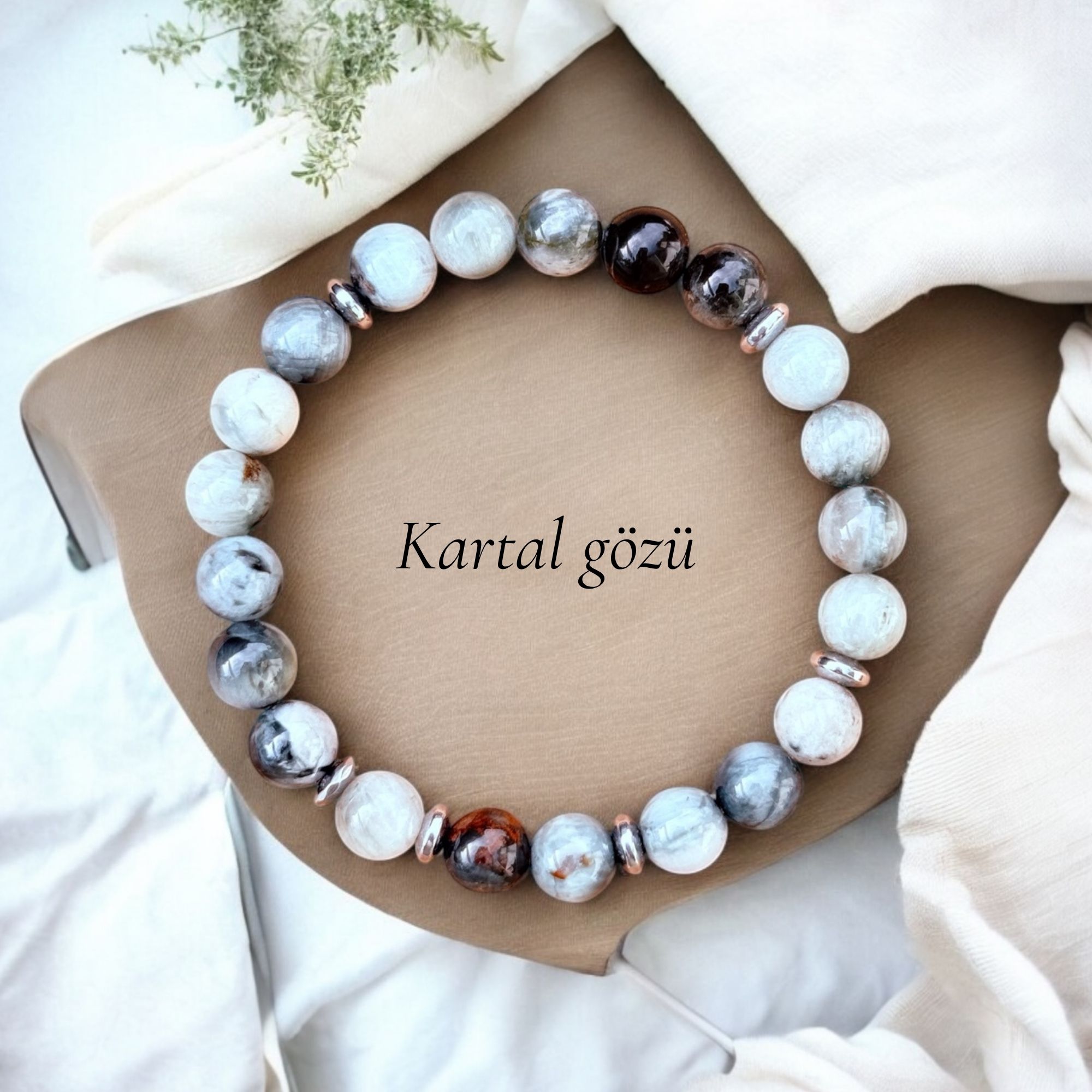 Derin Sezgi ve Netlik – Kartal gözü Doğal Taş Bileklik