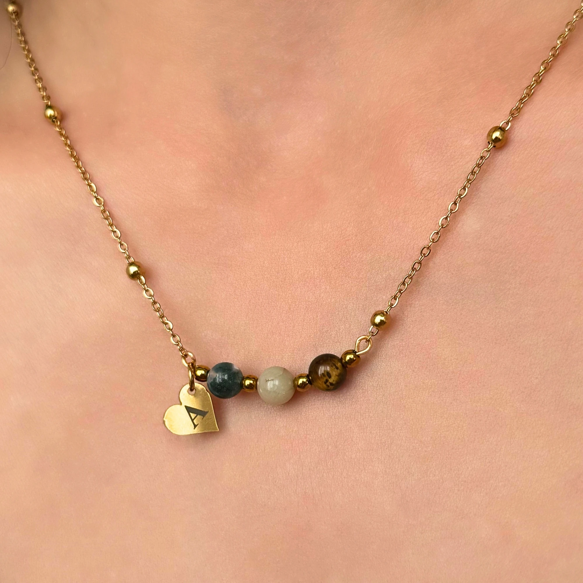 ♊️ İkizler Burcu – Kişiye Özel Çelik Burç Kolye