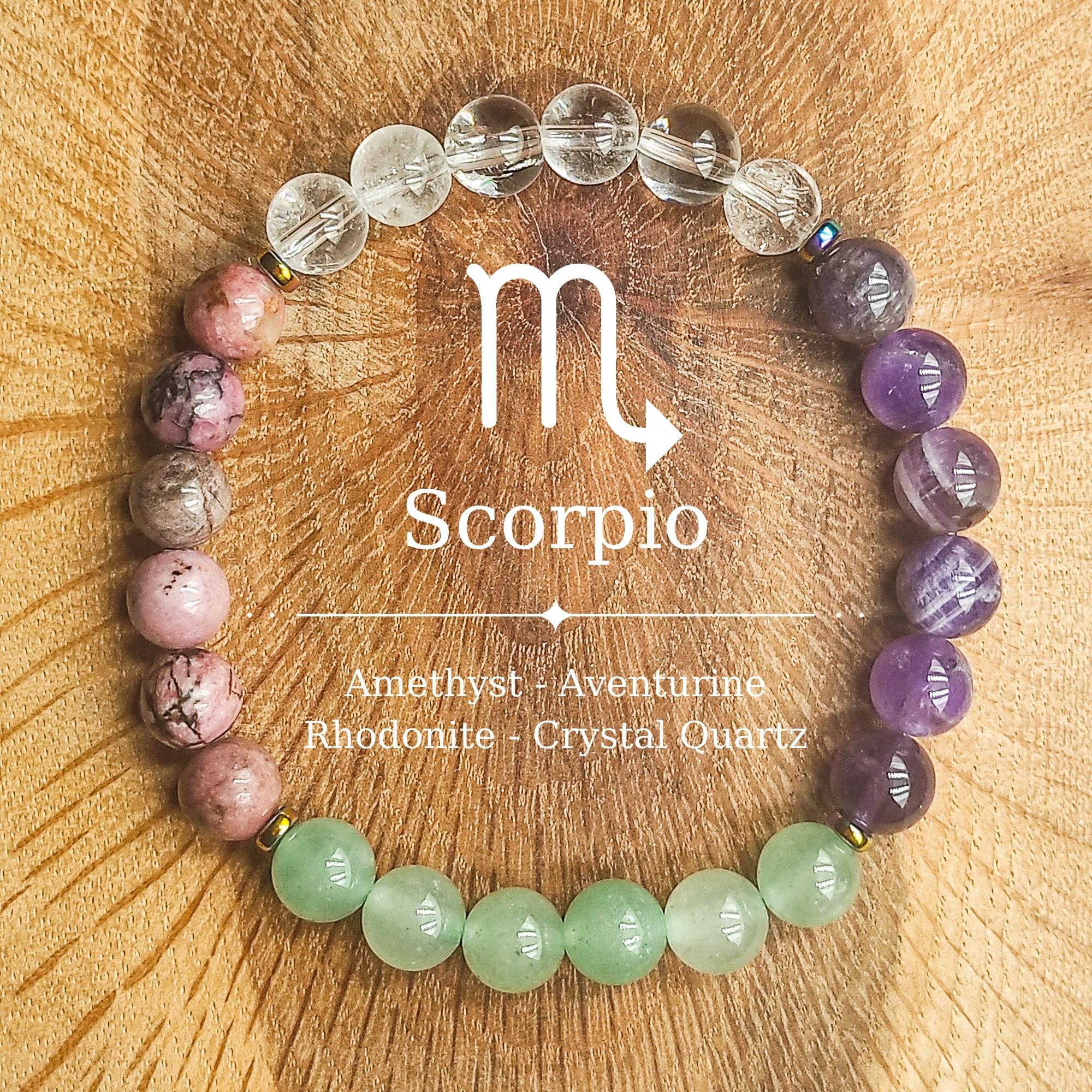 Scorpio Gemstone Bracelet