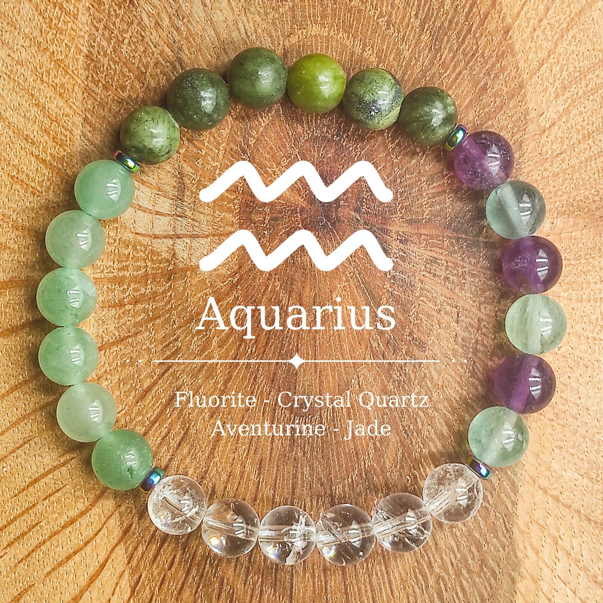 Aquarius Gemstone Bracelet