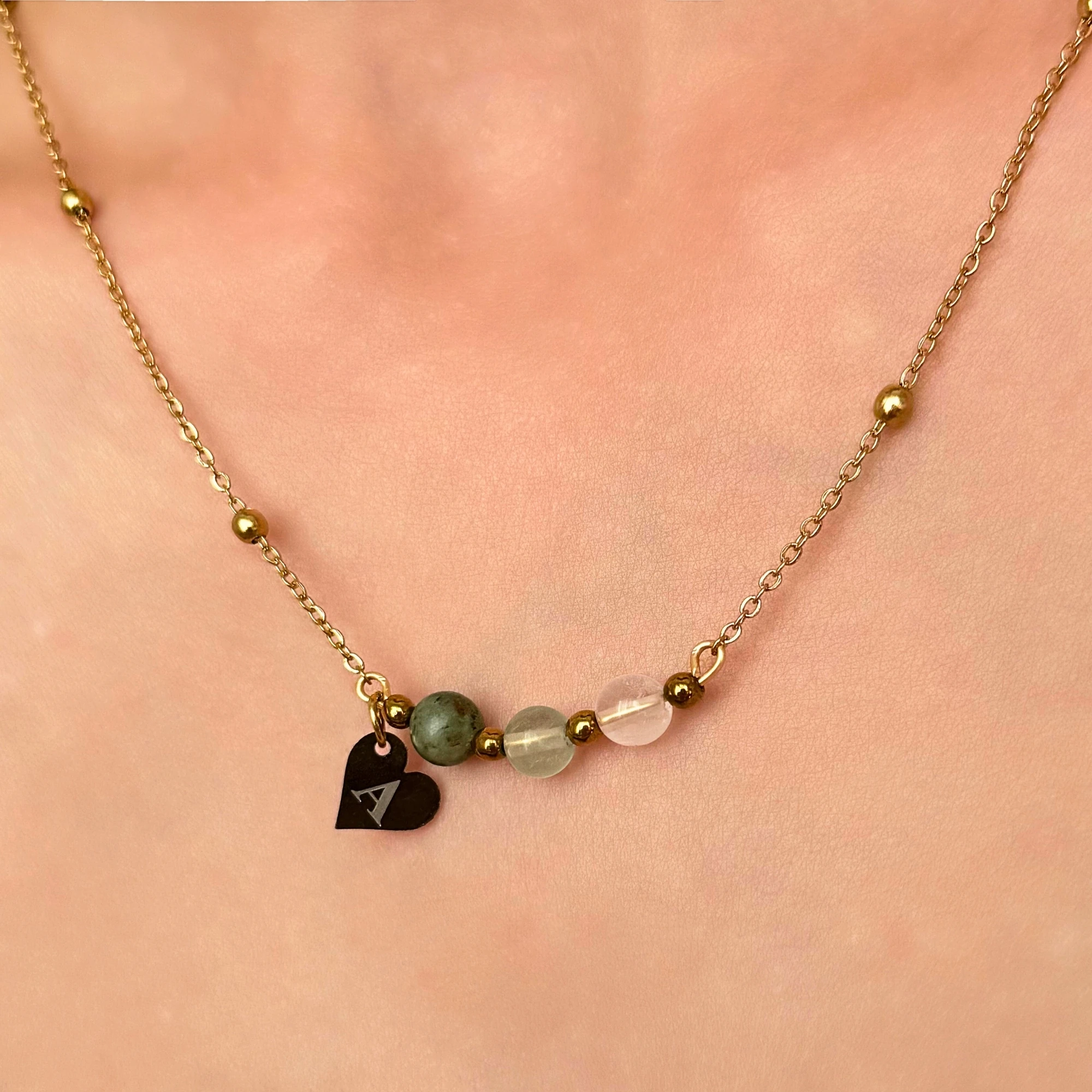 ♒️ Aquarius Zodiac – Personalized Stainless Steel Zodiac Necklace