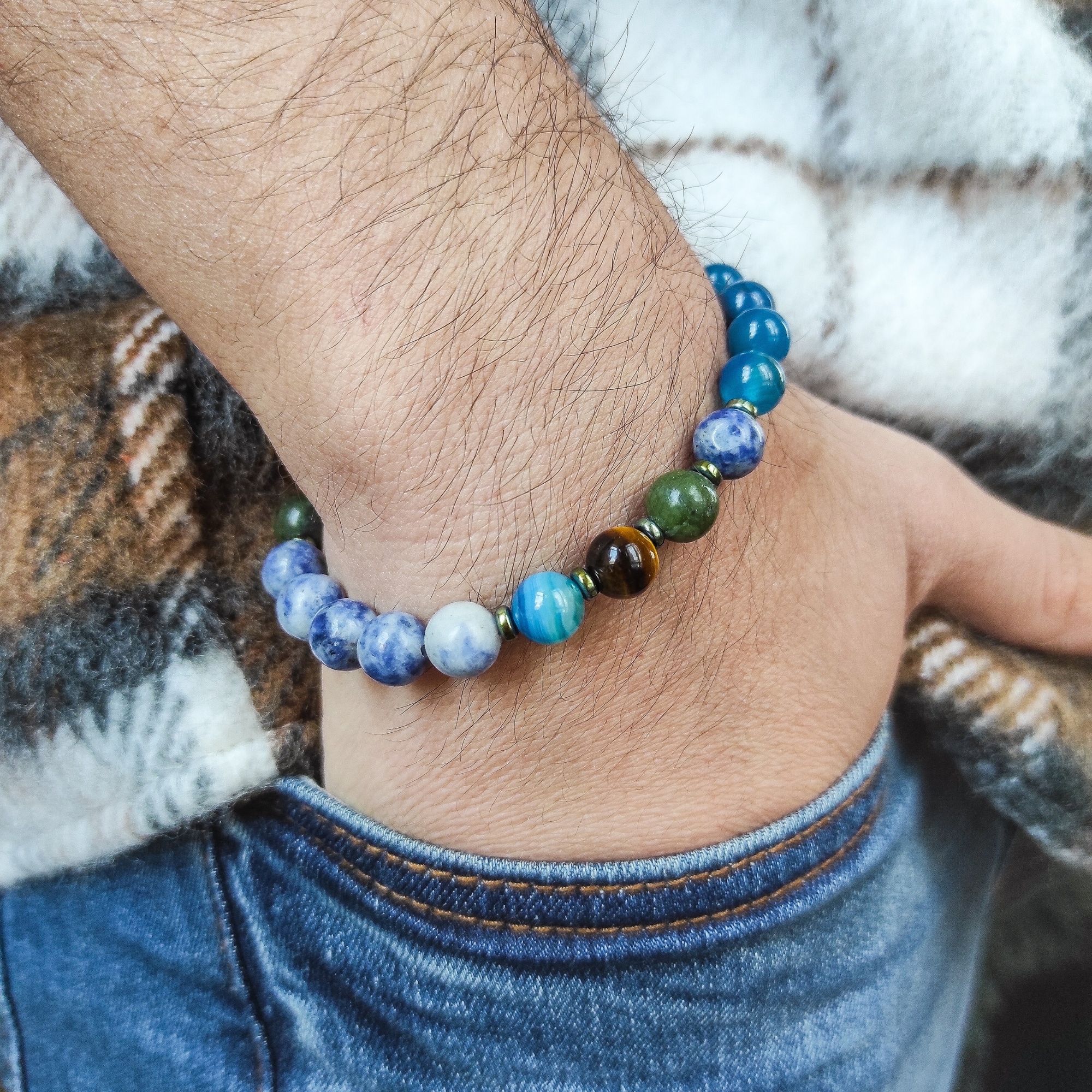 Patience and Inner Peace Gemstone Bracelet