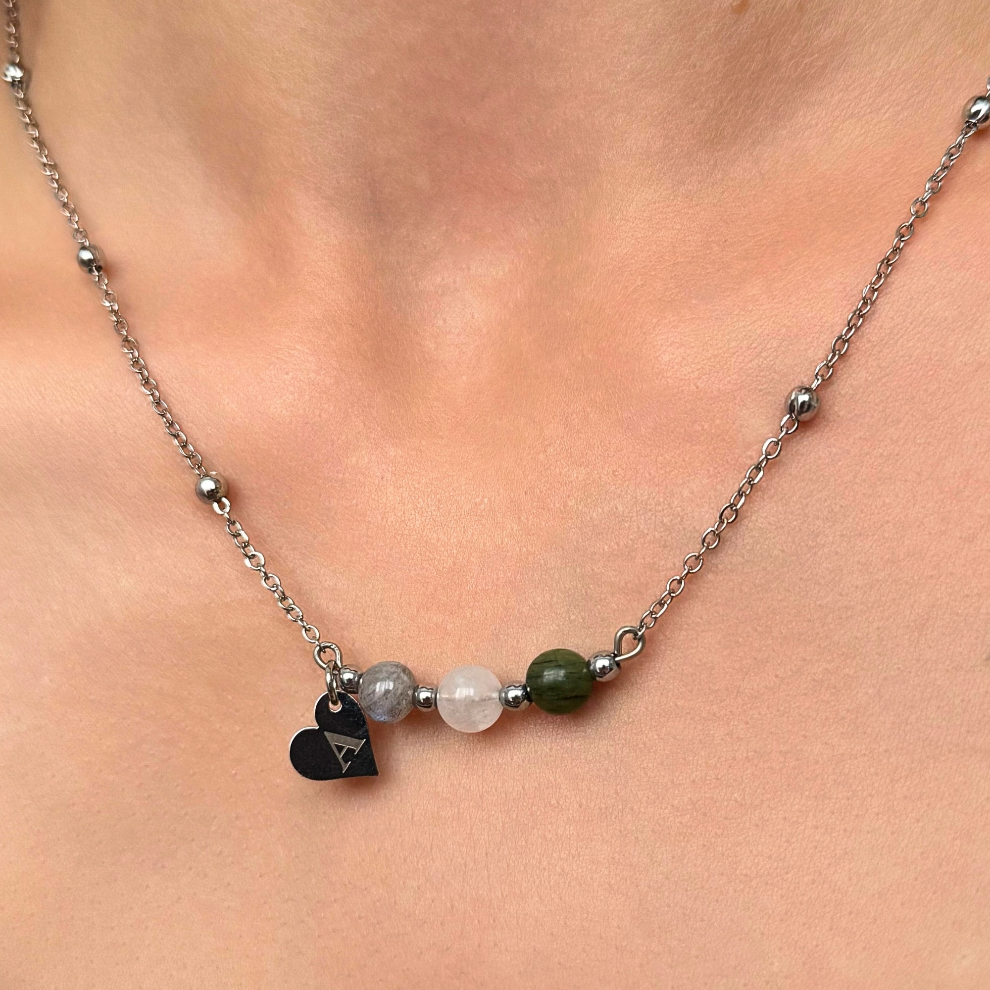 ♋️ Yengeç Burcu – Kişiye Özel Silver Çelik Burç Kolye