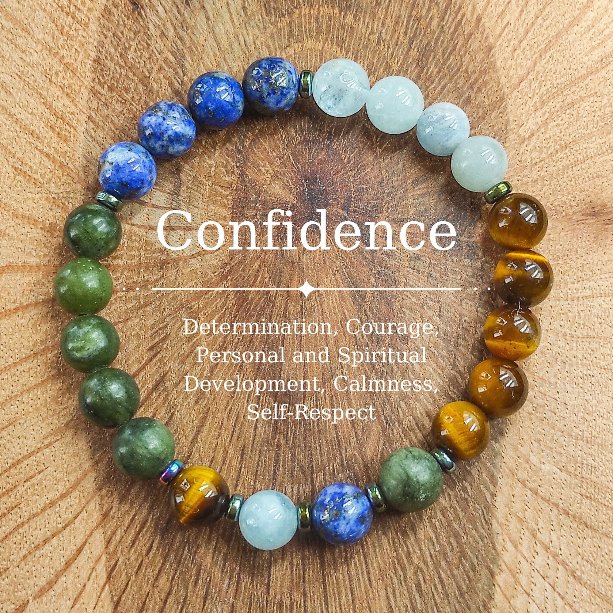 Confidence Gemstone Bracelet