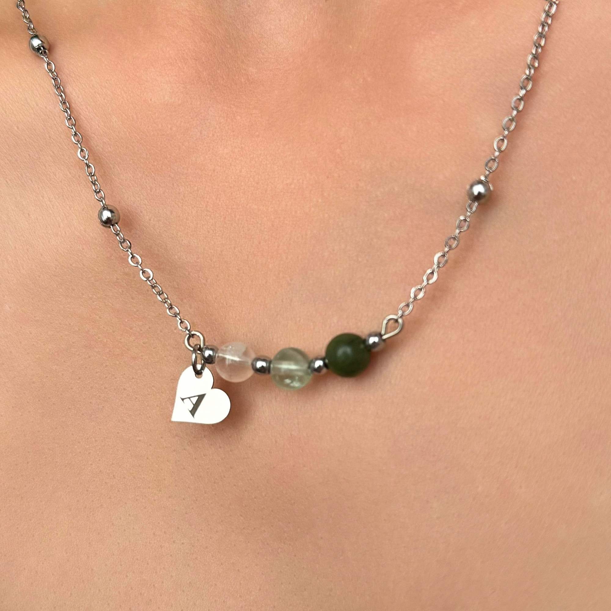 ♒️ Kova Burcu – Kişiye Özel Silver Çelik Burç Kolye