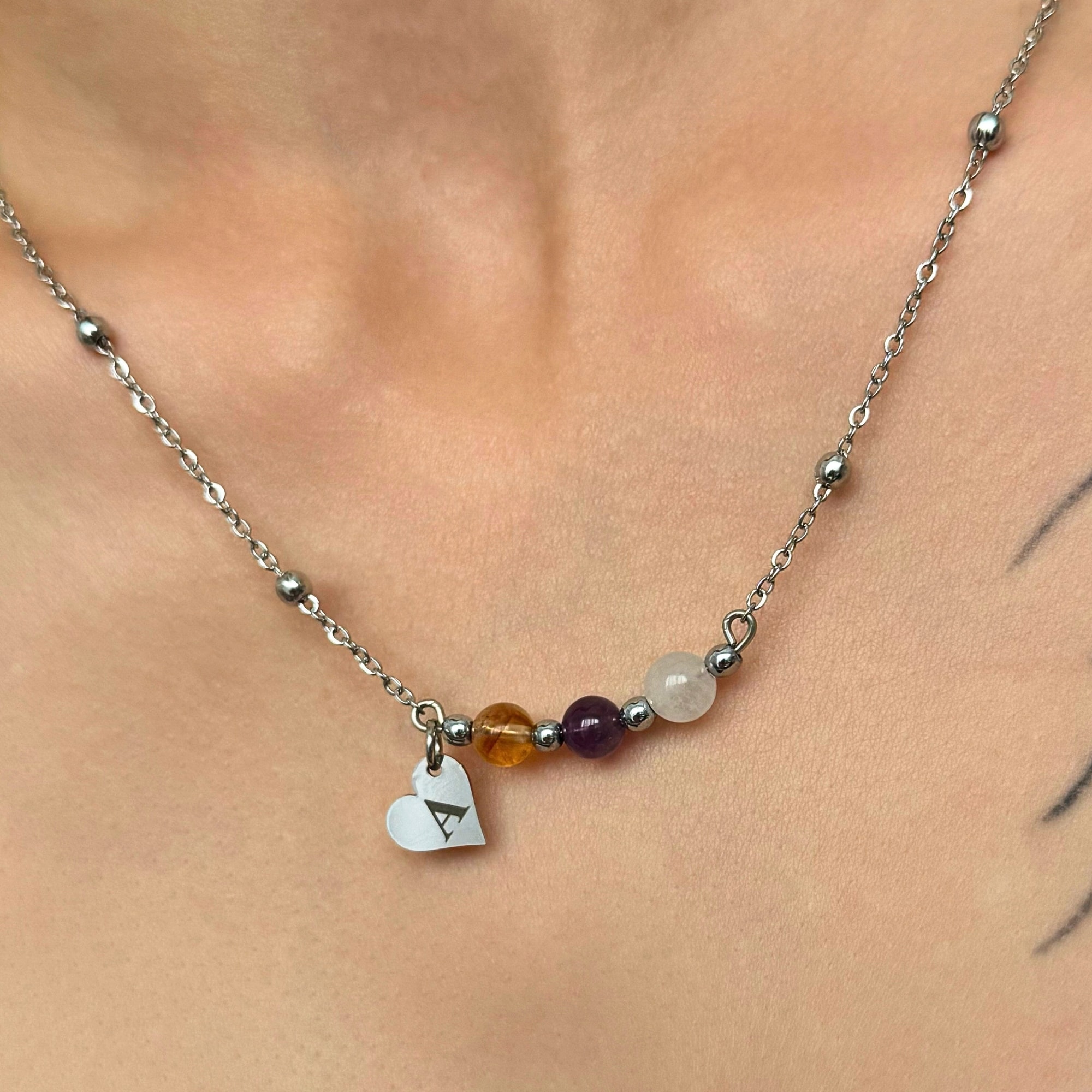 ♈️ Koç Burcu – Kişiye Özel Silver Çelik Burç Kolye